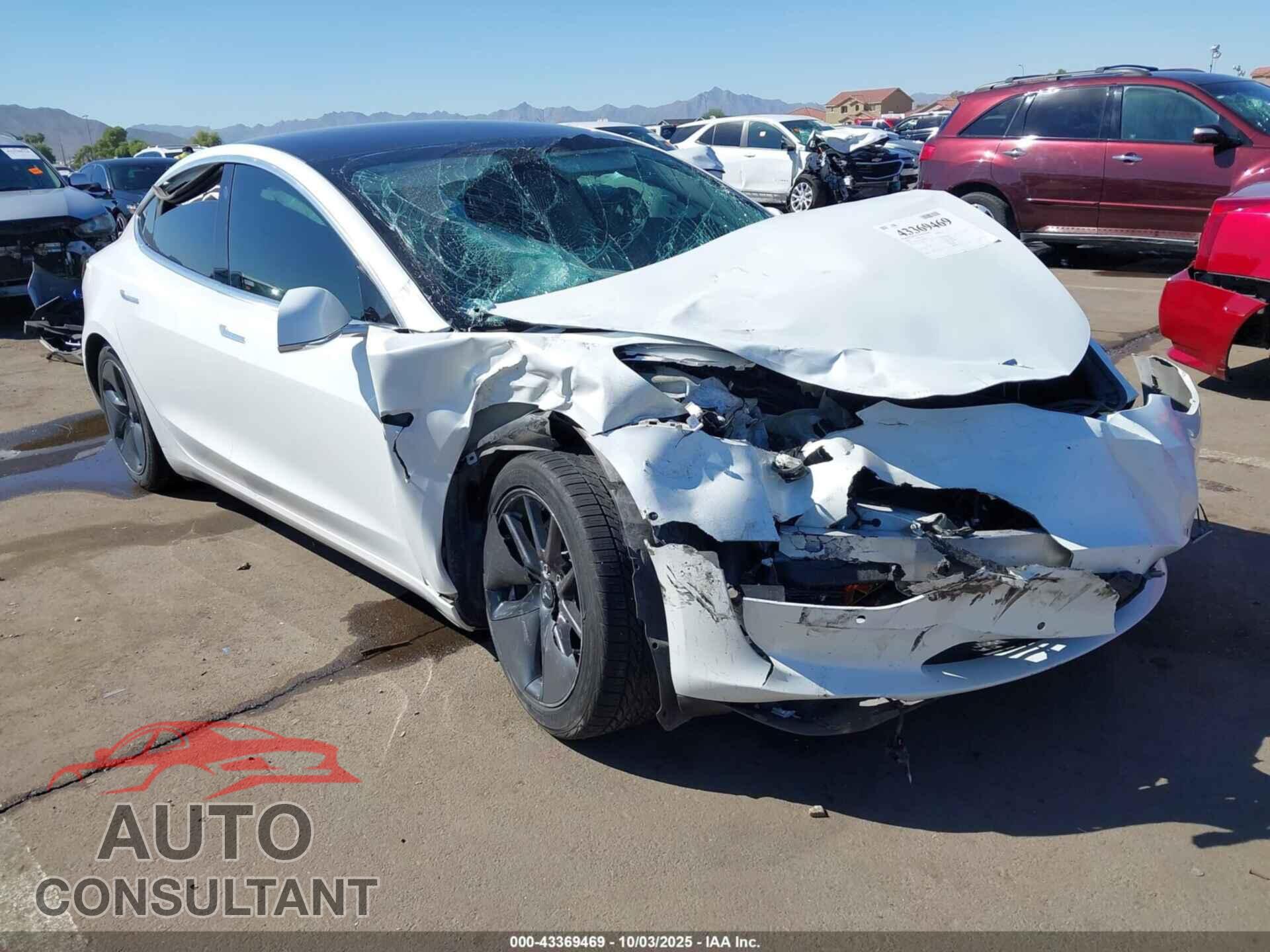 TESLA MODEL 3 2020 - 5YJ3E1EA5LF804029
