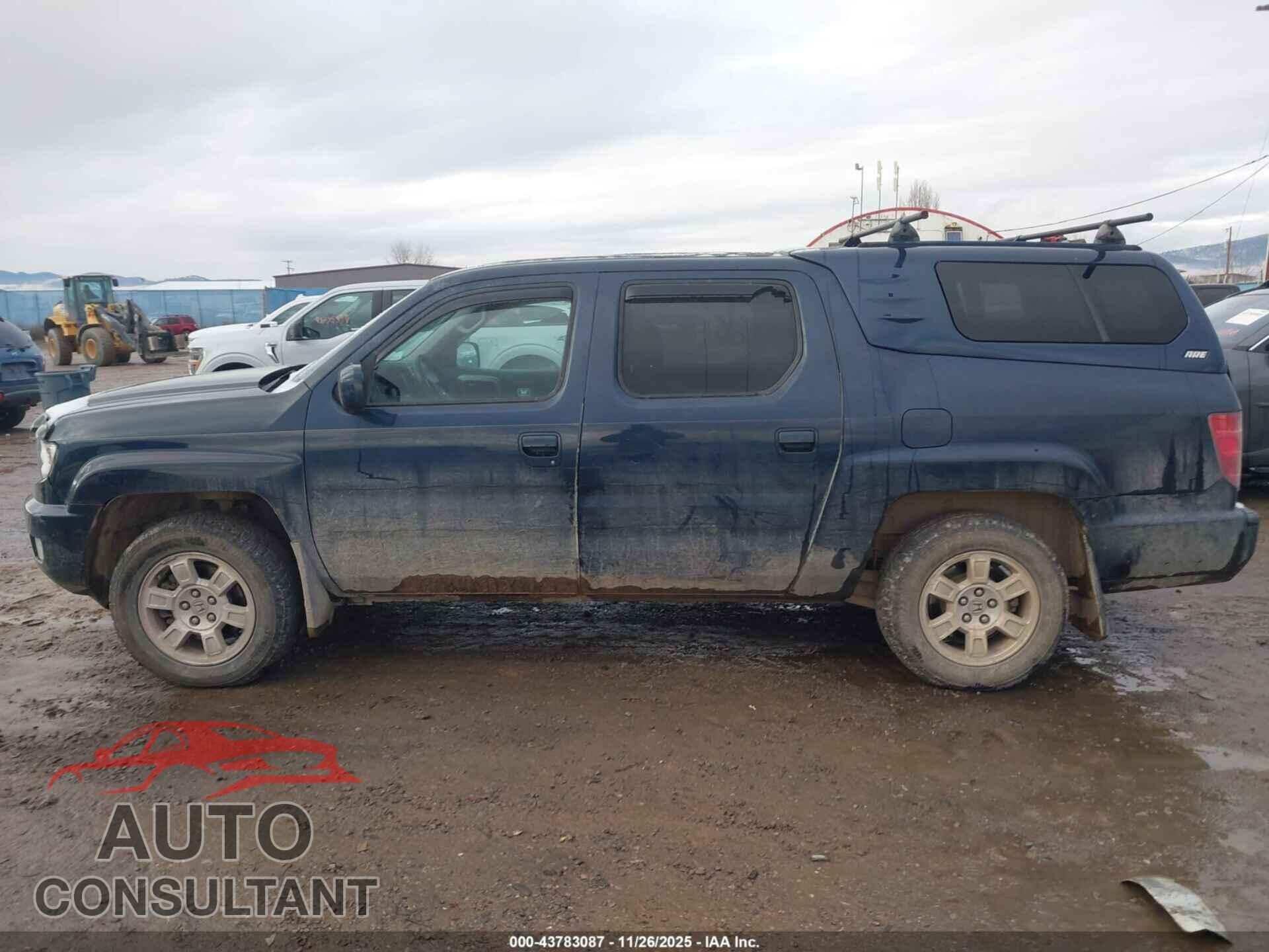 HONDA RIDGELINE 2011 - 5FPYK1F47BB009609