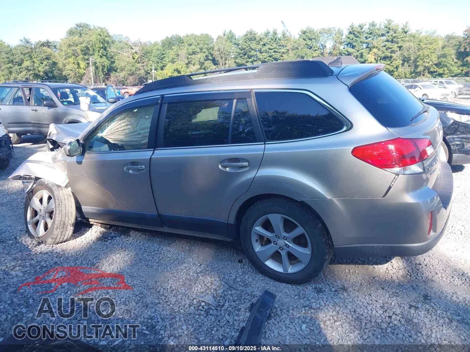 SUBARU OUTBACK 2014 - 4S4BRBCC7E3304282
