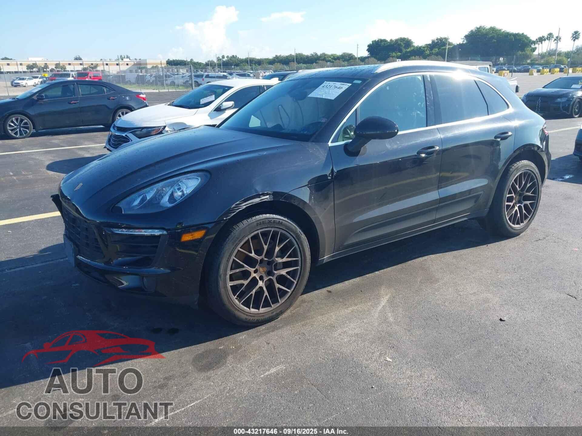 PORSCHE MACAN 2017 - WP1AB2A52HLB14496