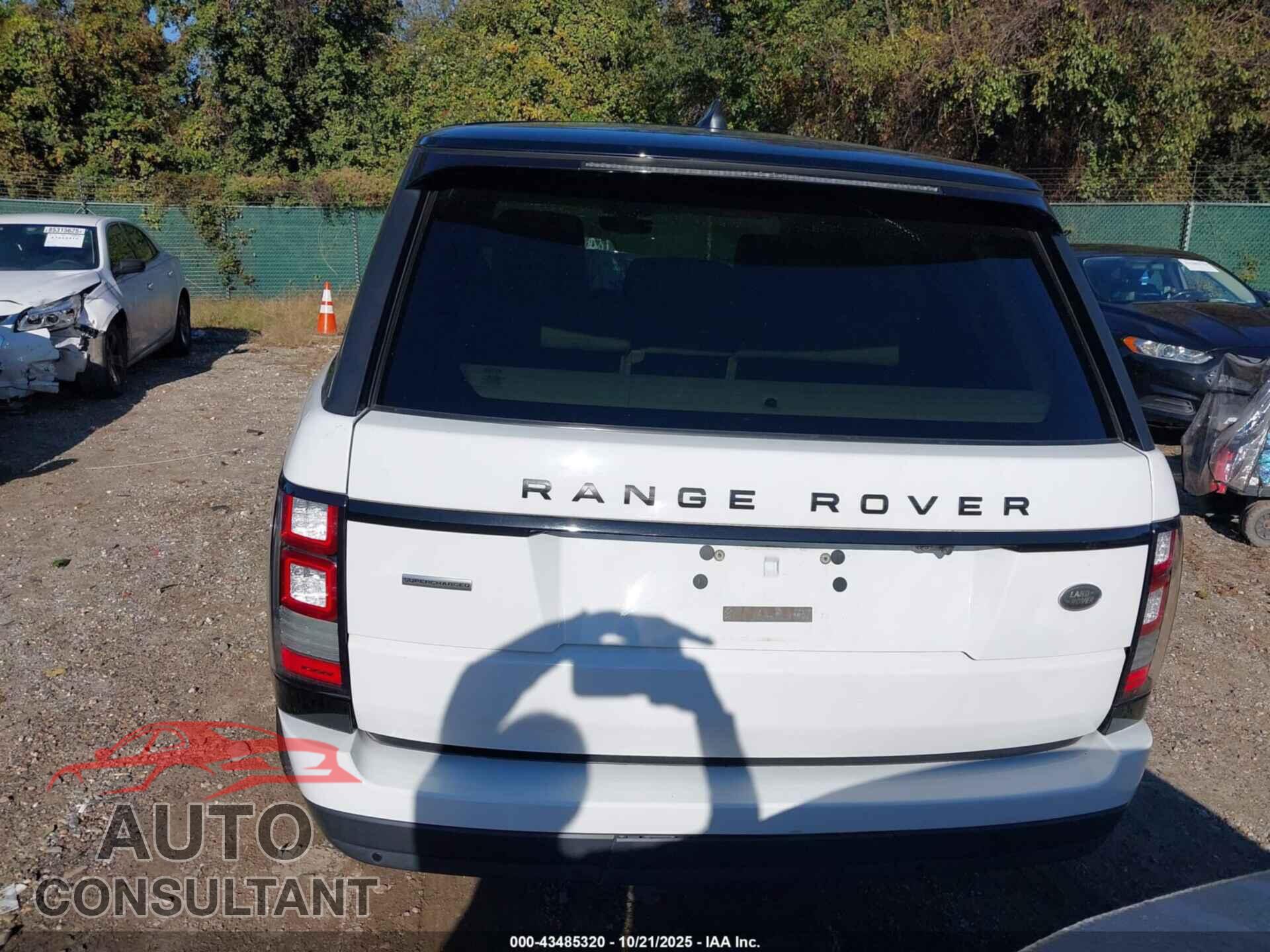 LAND ROVER RANGE ROVER 2017 - SALGS2FE5HA336720