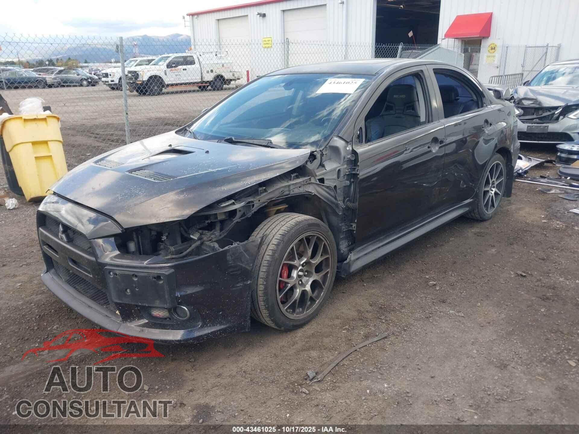 MITSUBISHI LANCER EVOLUTION 2010 - JA32W5FV0AU026078