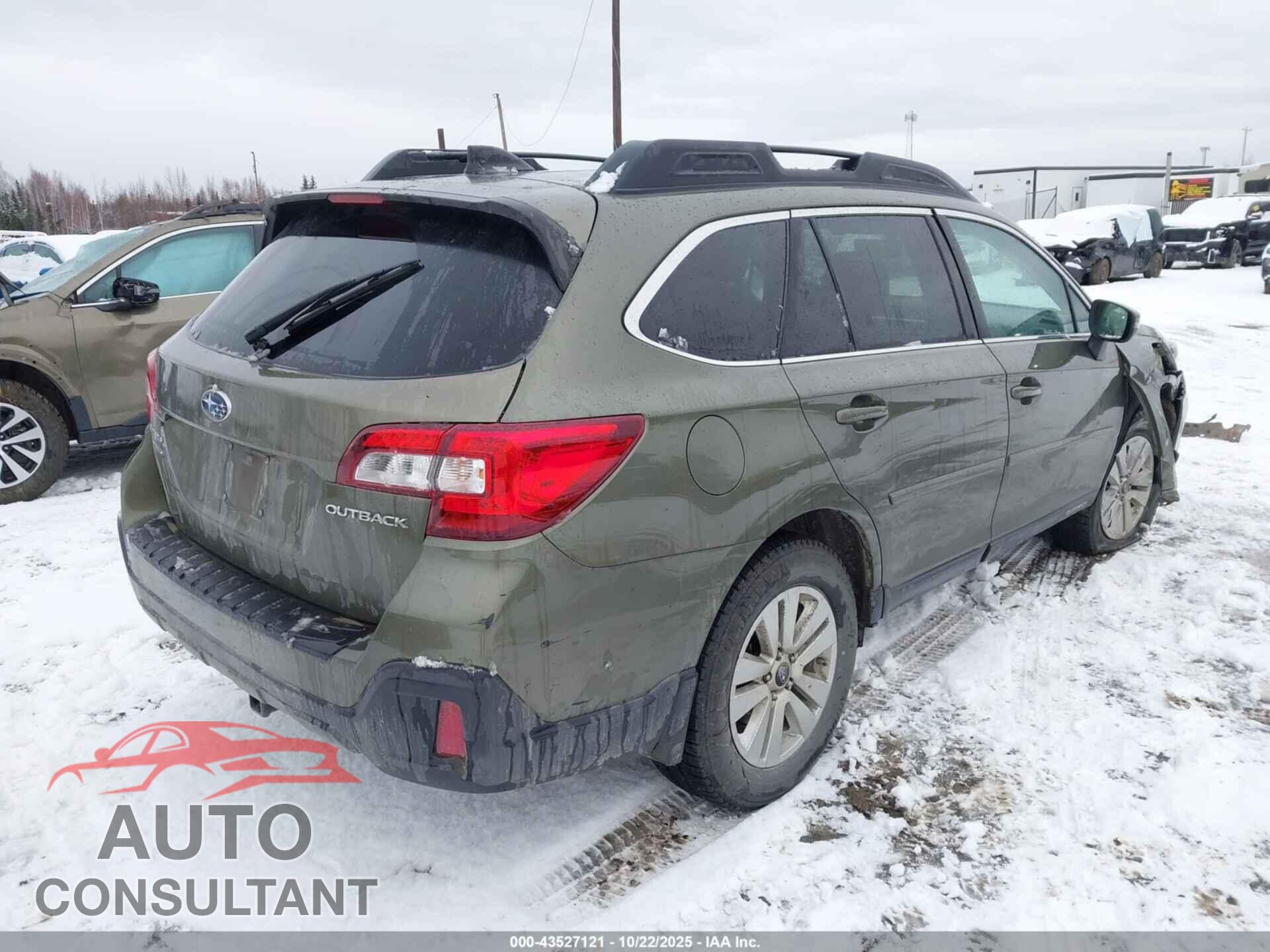 SUBARU OUTBACK 2018 - 4S4BSAFC8J3338686