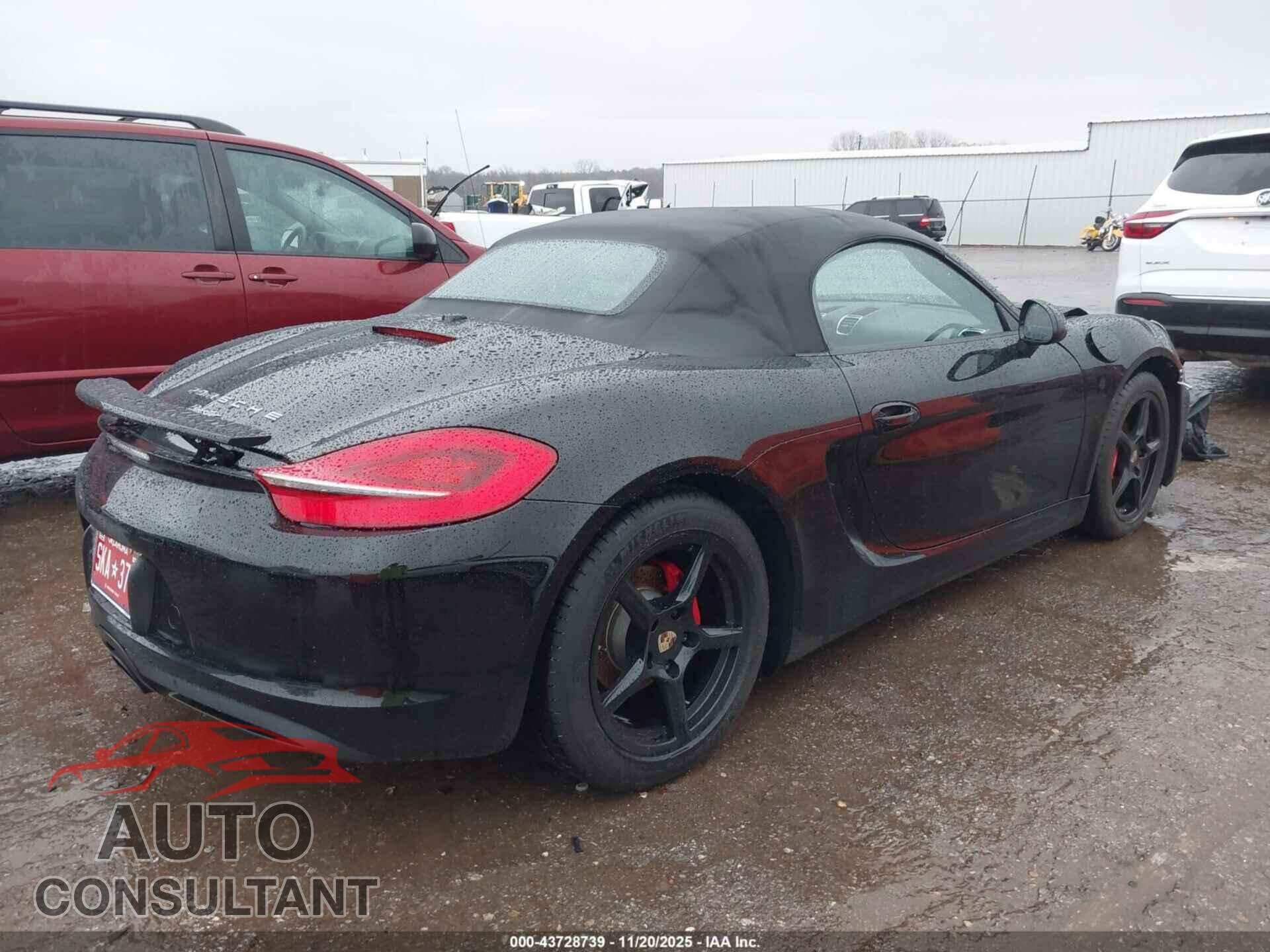 PORSCHE BOXSTER 2013 - WP0CA2A80DS114777