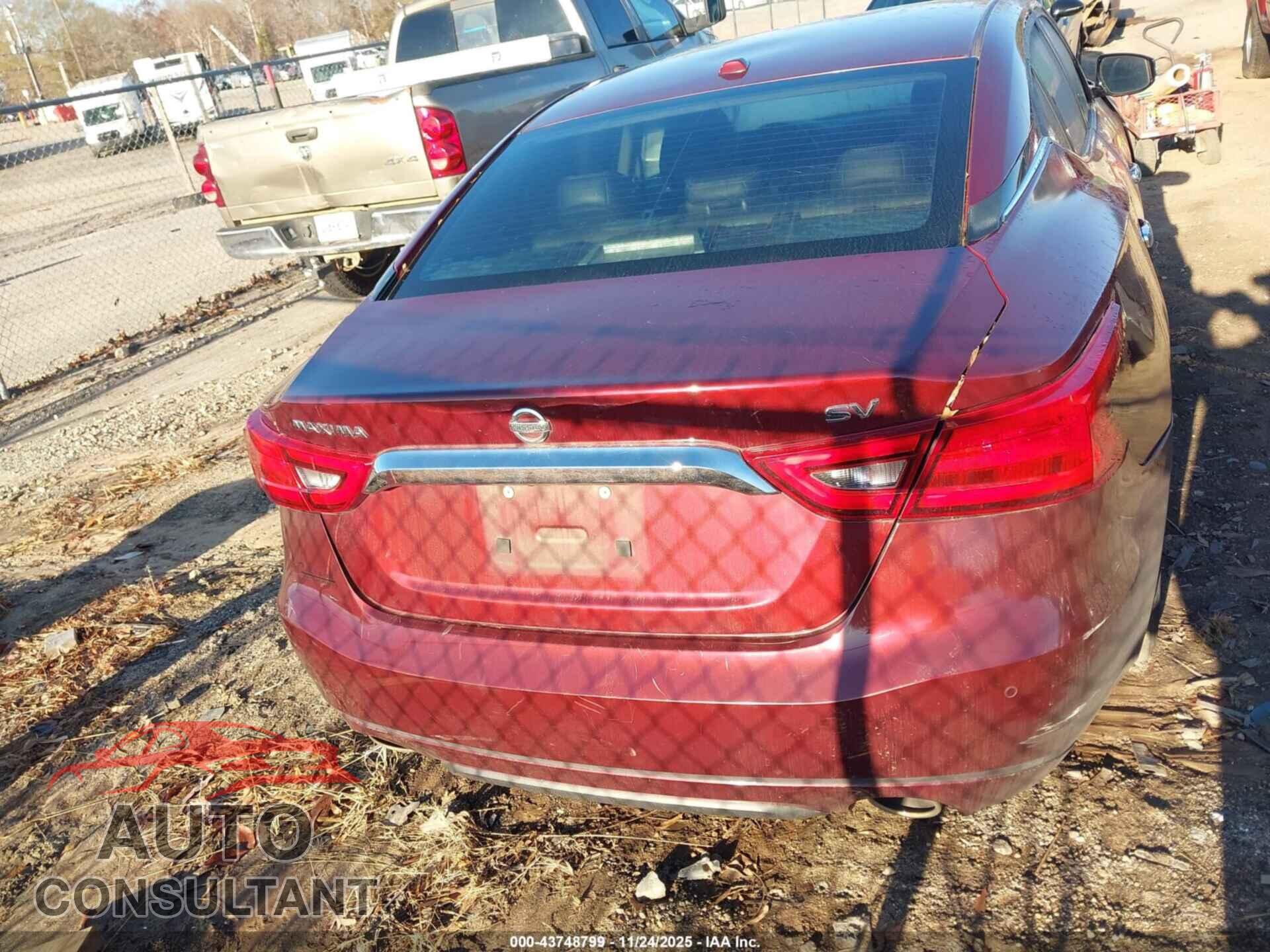 NISSAN MAXIMA 2017 - 1N4AA6AP1HC377677