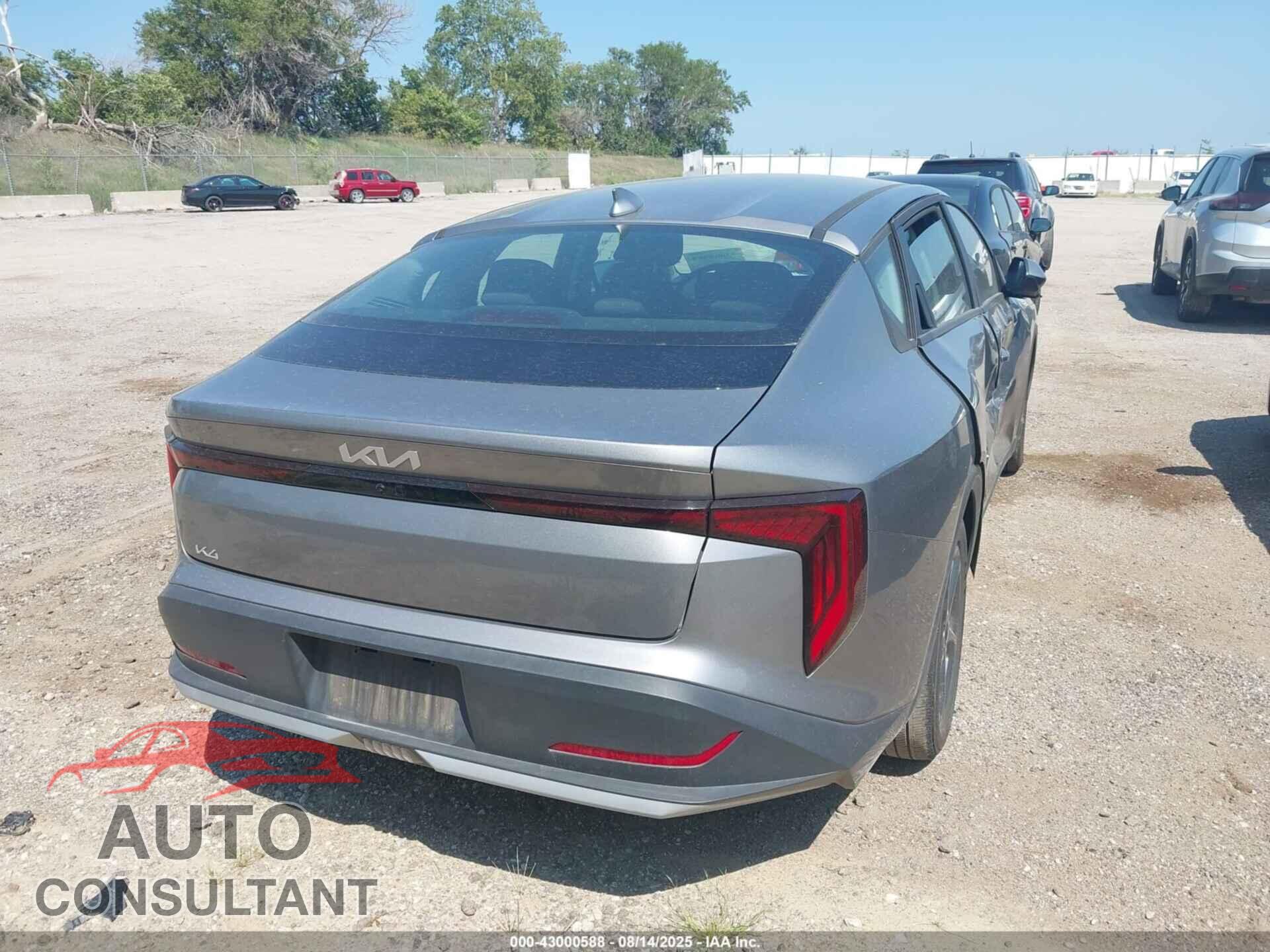 KIA K4 2025 - 3KPFT4DE9SE044376