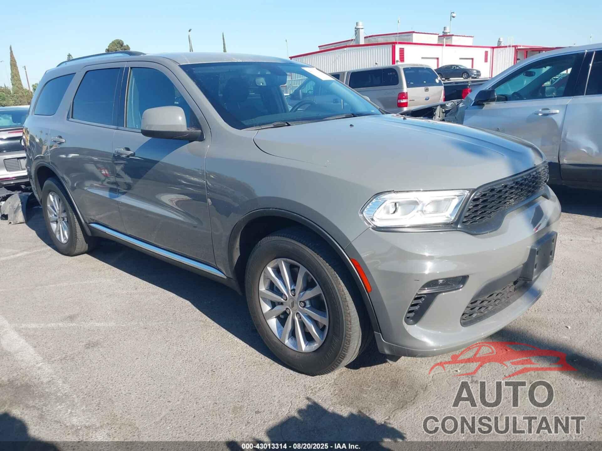 DODGE DURANGO 2022 - 1C4RDHAG7NC173302