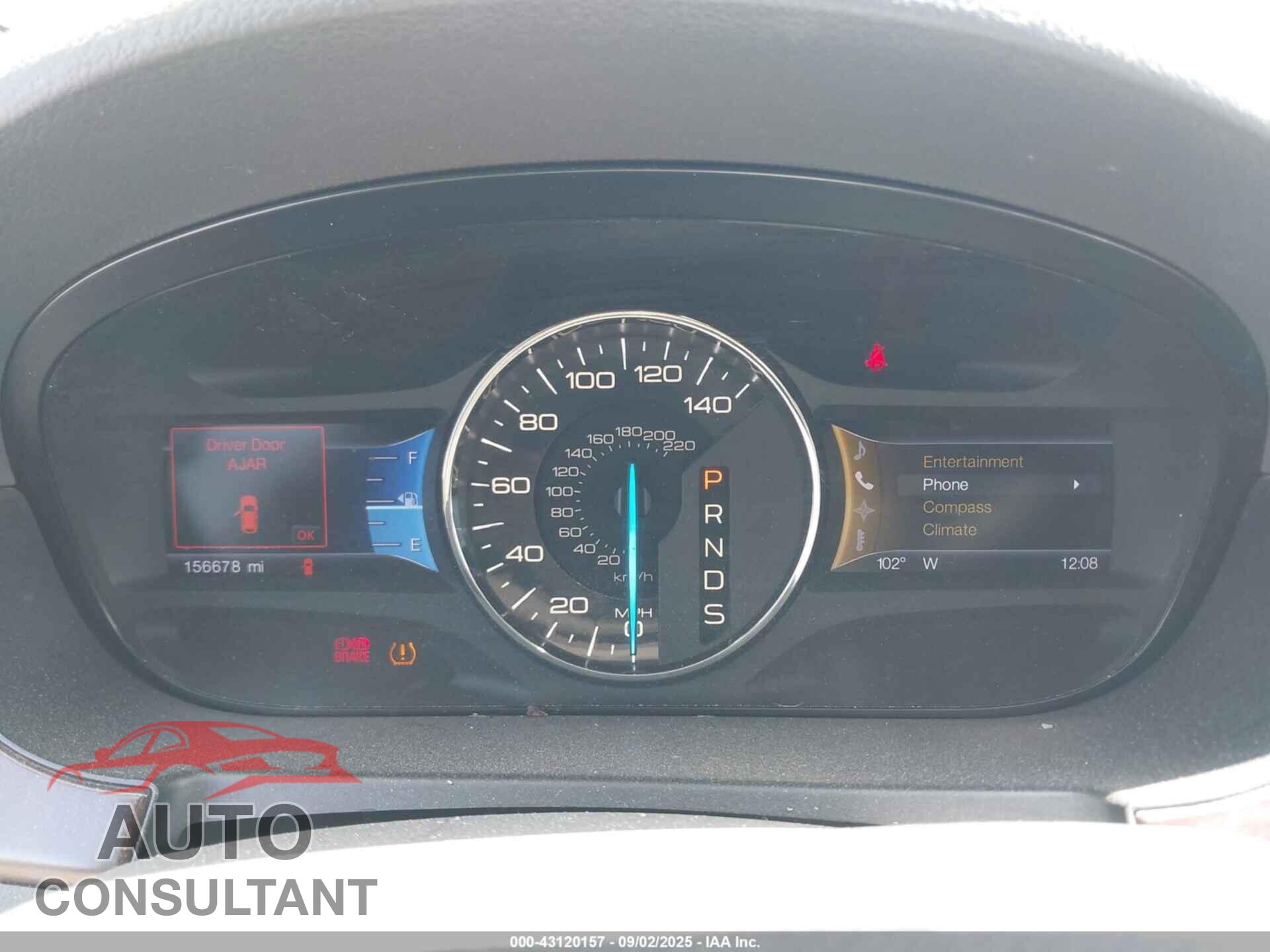 FORD EDGE 2013 - 2FMDK3KC0DBB10177