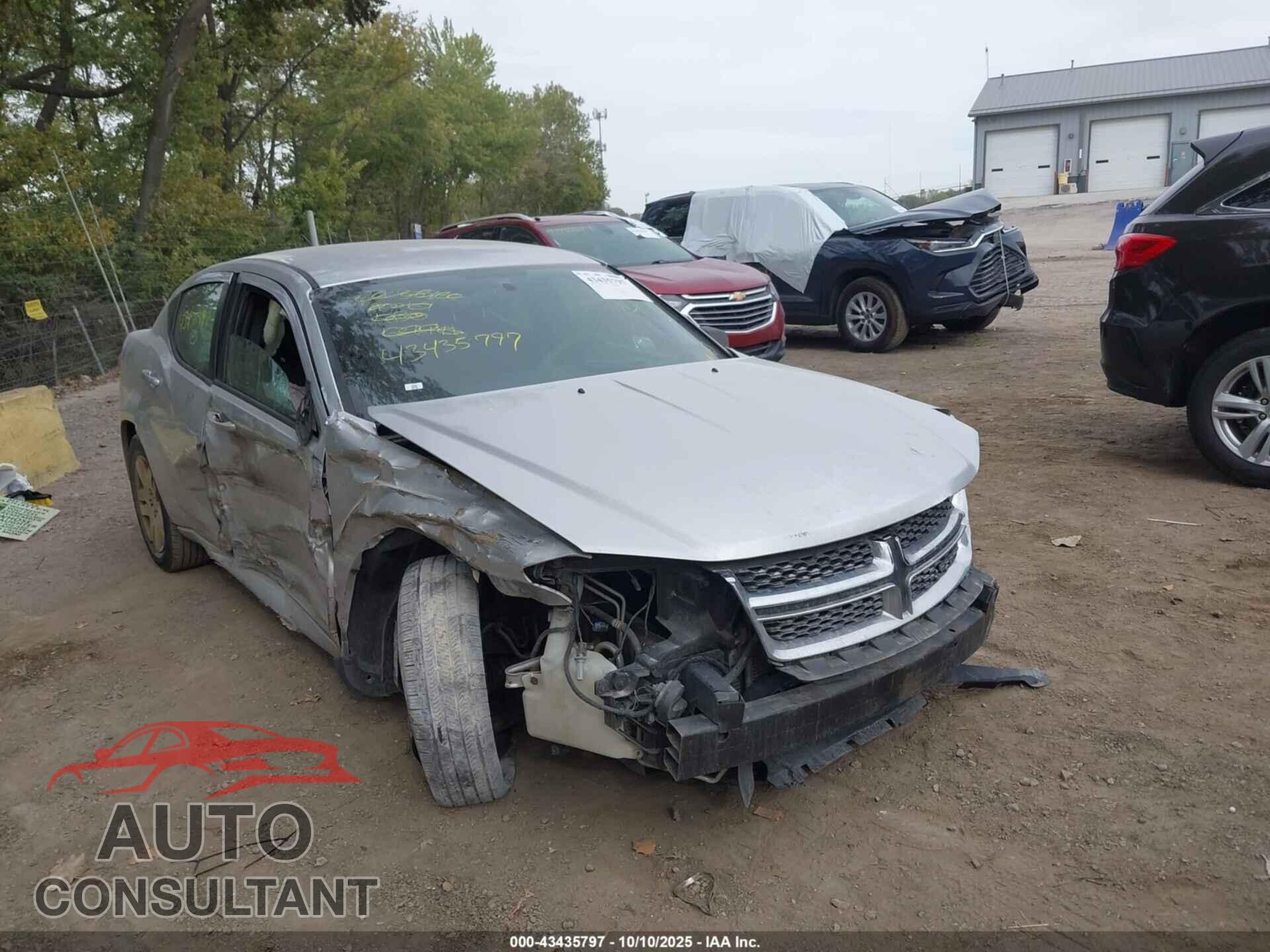 DODGE AVENGER 2011 - 1B3BD4FB5BN626146