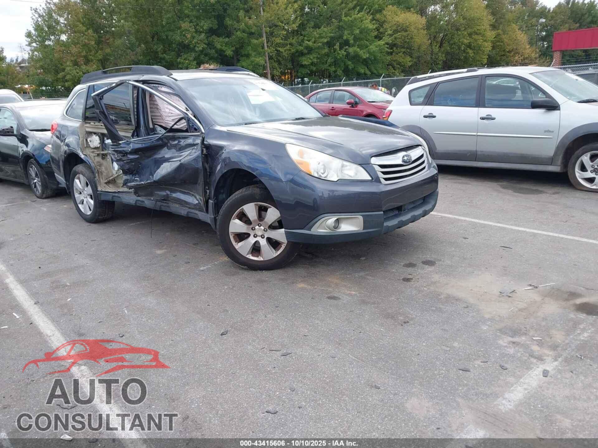 SUBARU OUTBACK 2012 - 4S4BRBCC4C3293349