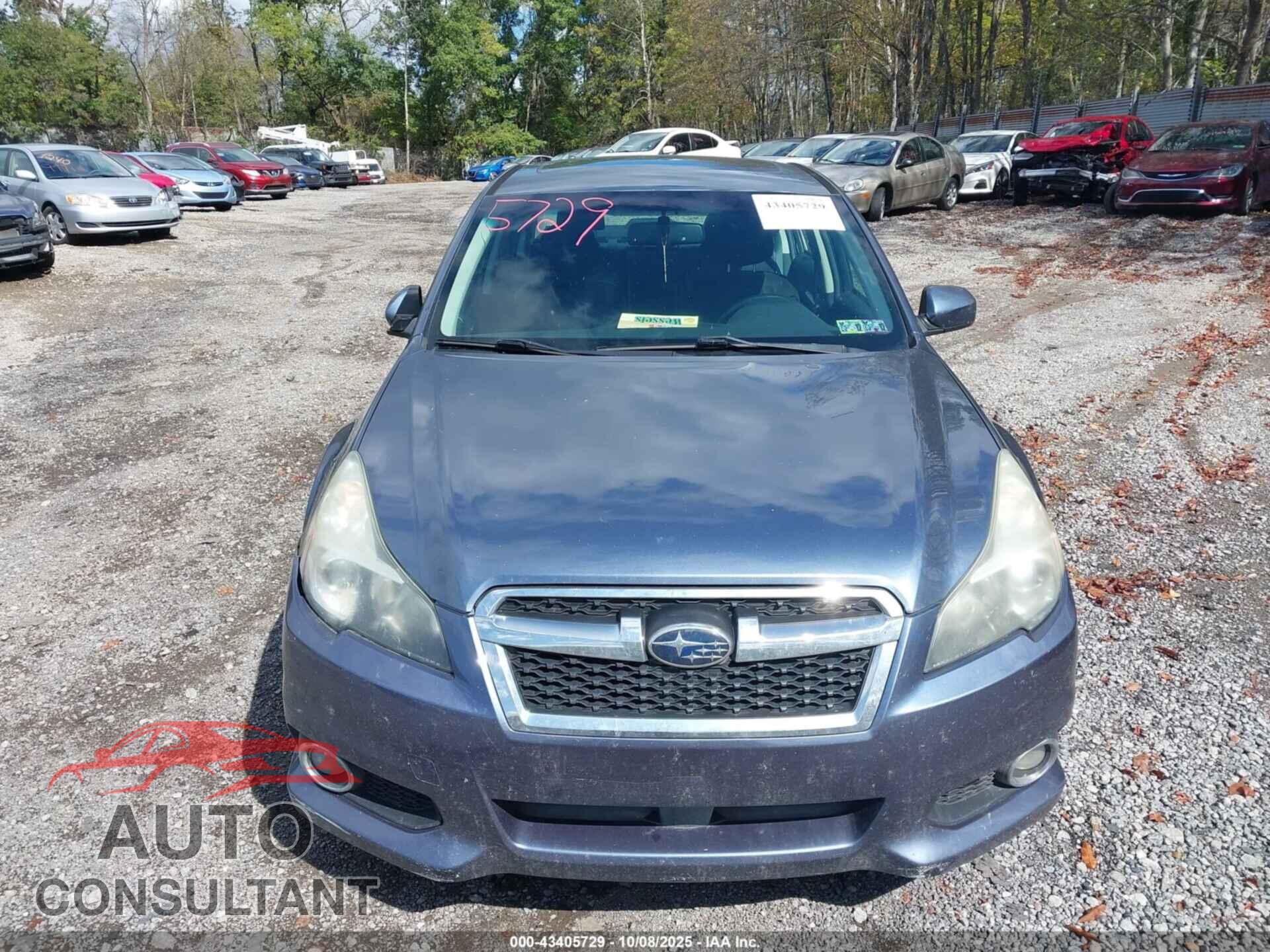 SUBARU LEGACY 2013 - 4S3BMDK68D2025566
