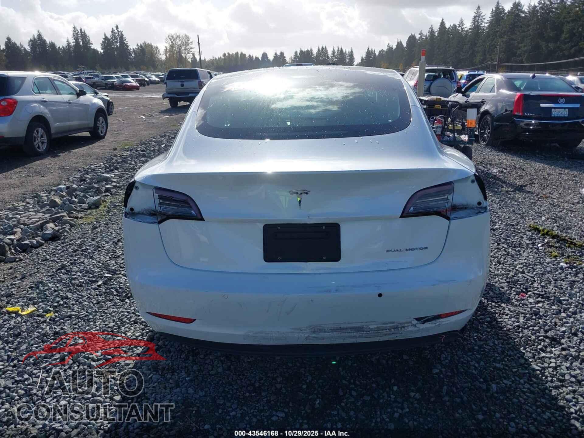 TESLA MODEL 3 2018 - 5YJ3E1EB8JF187537