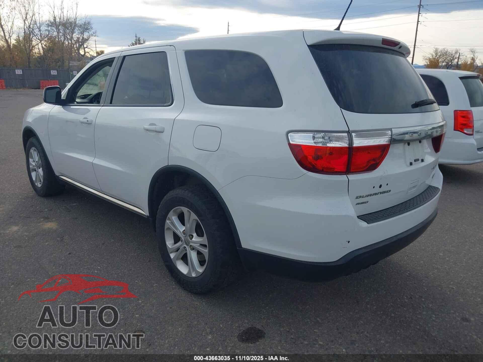 DODGE DURANGO 2013 - 1C4RDJAG2DC678699
