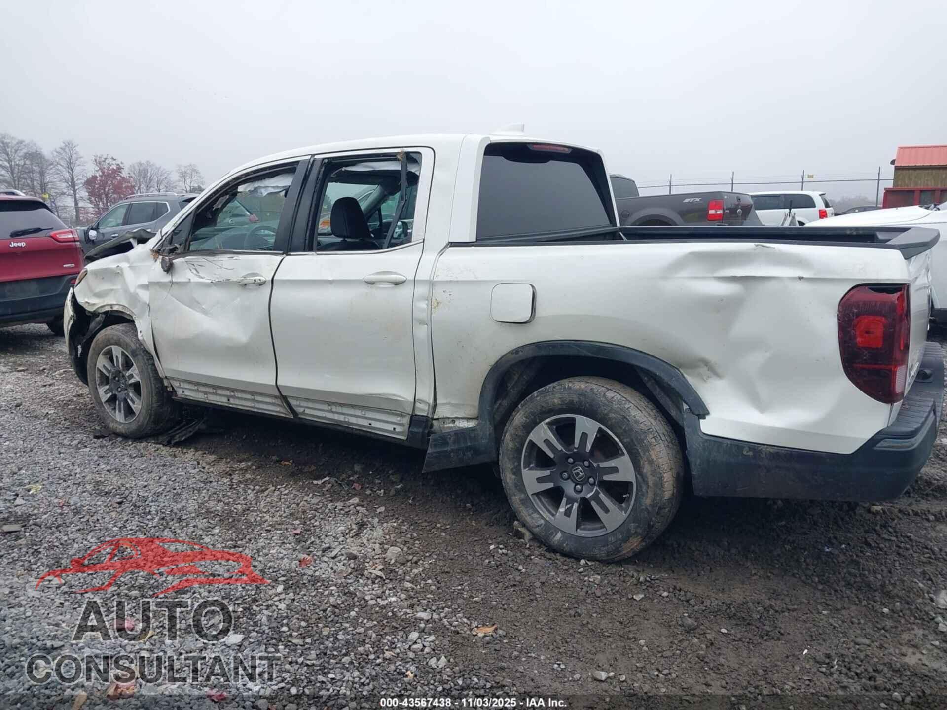 HONDA RIDGELINE 2017 - 5FPYK3F6XHB018018