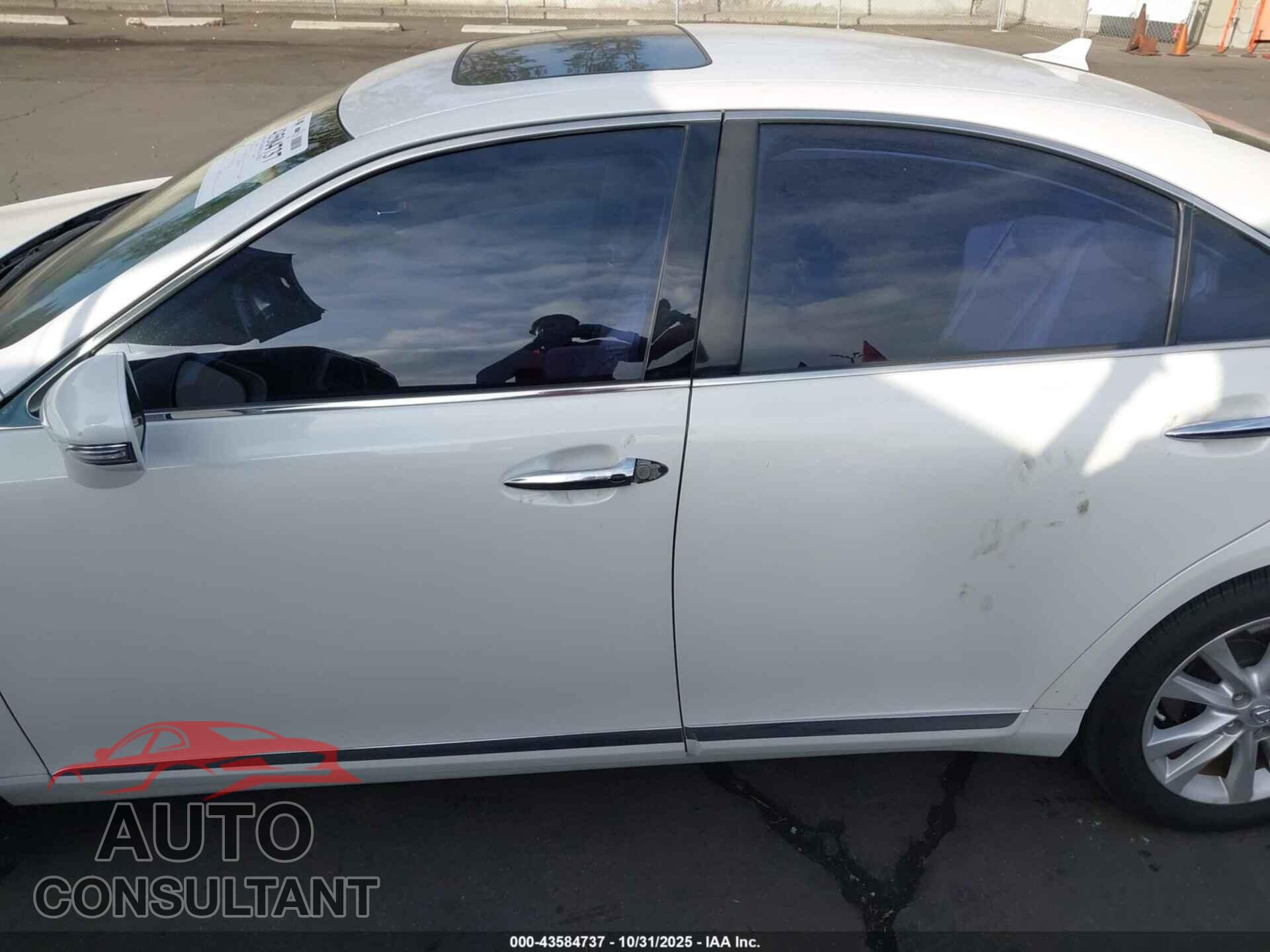 LEXUS ES 350 2012 - JTHBK1EG1C2490597