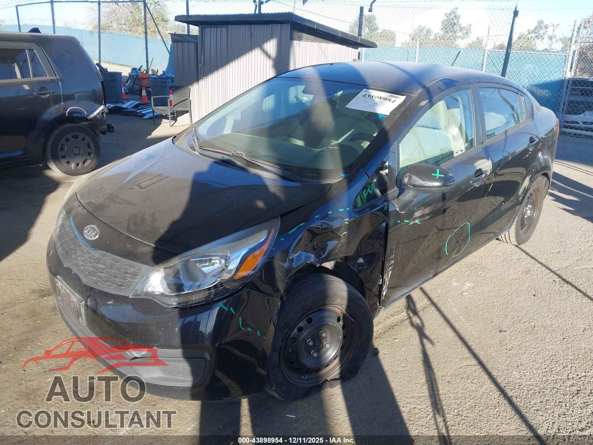 KIA RIO 2013 - KNADM4A32D6123952