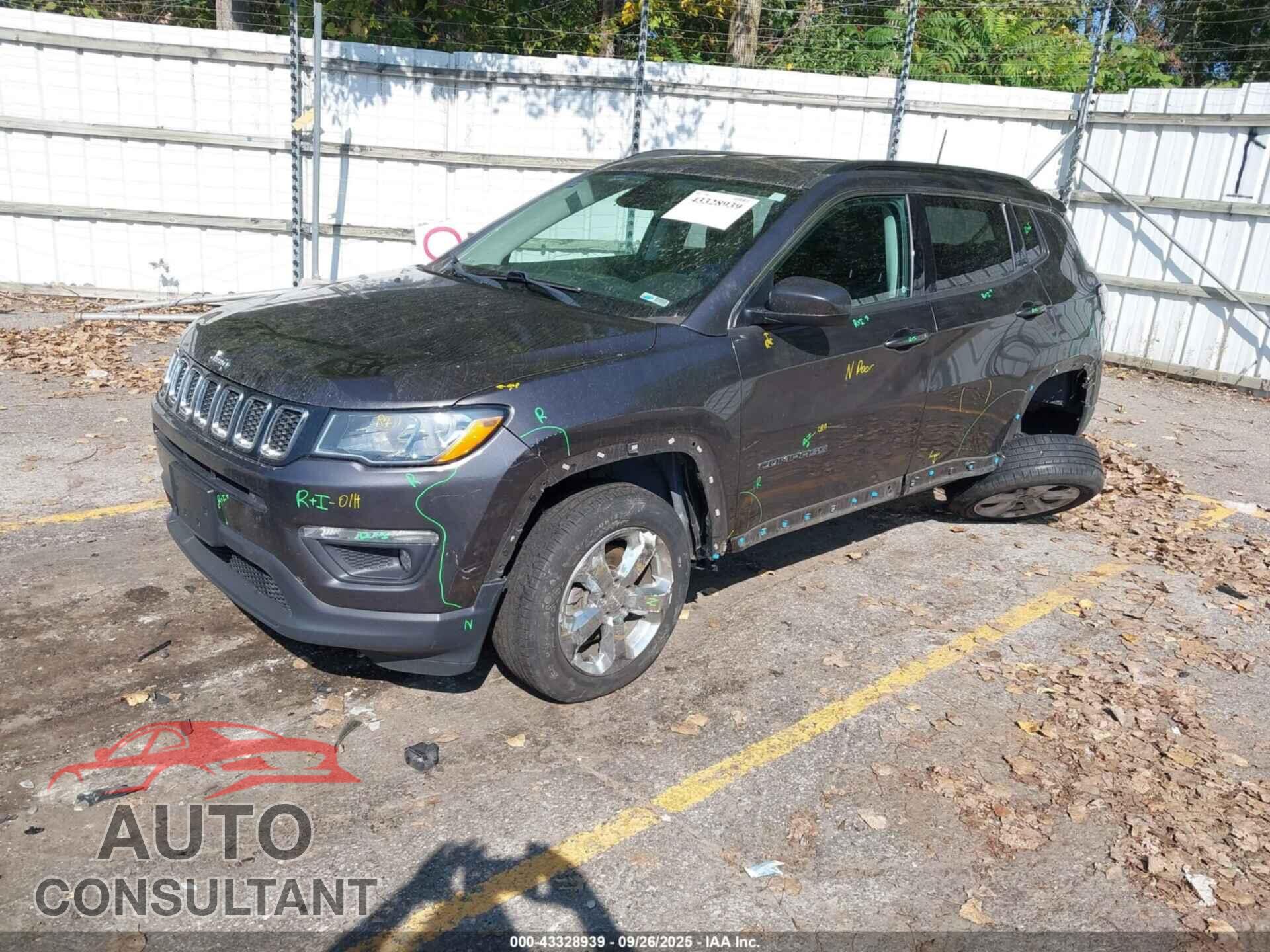 JEEP COMPASS 2020 - 3C4NJDBB6LT168788