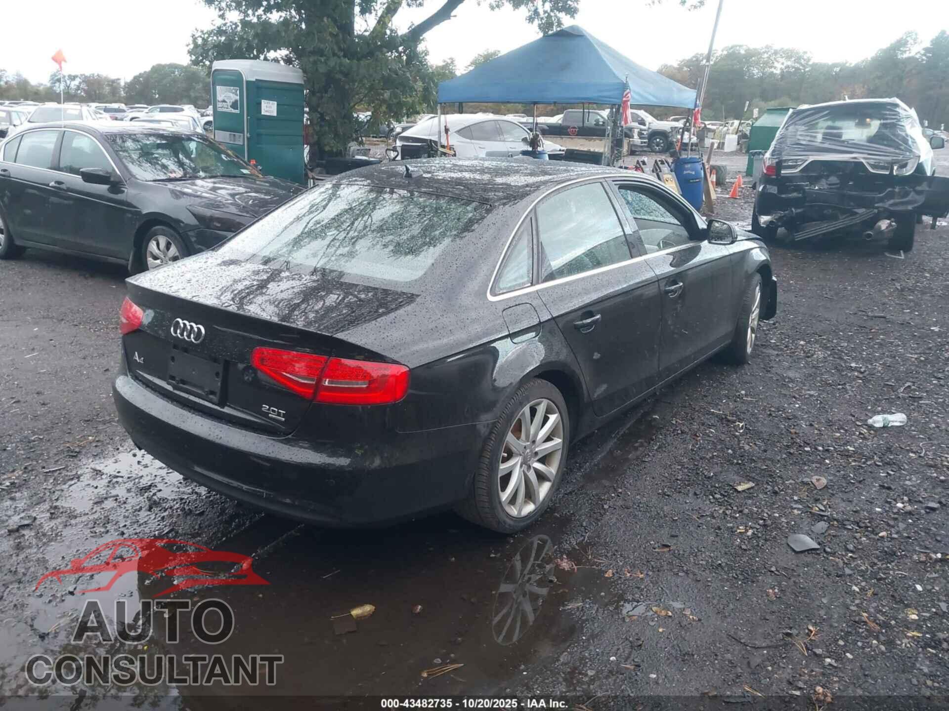 AUDI A4 2013 - WAUFFAFL6DA169078