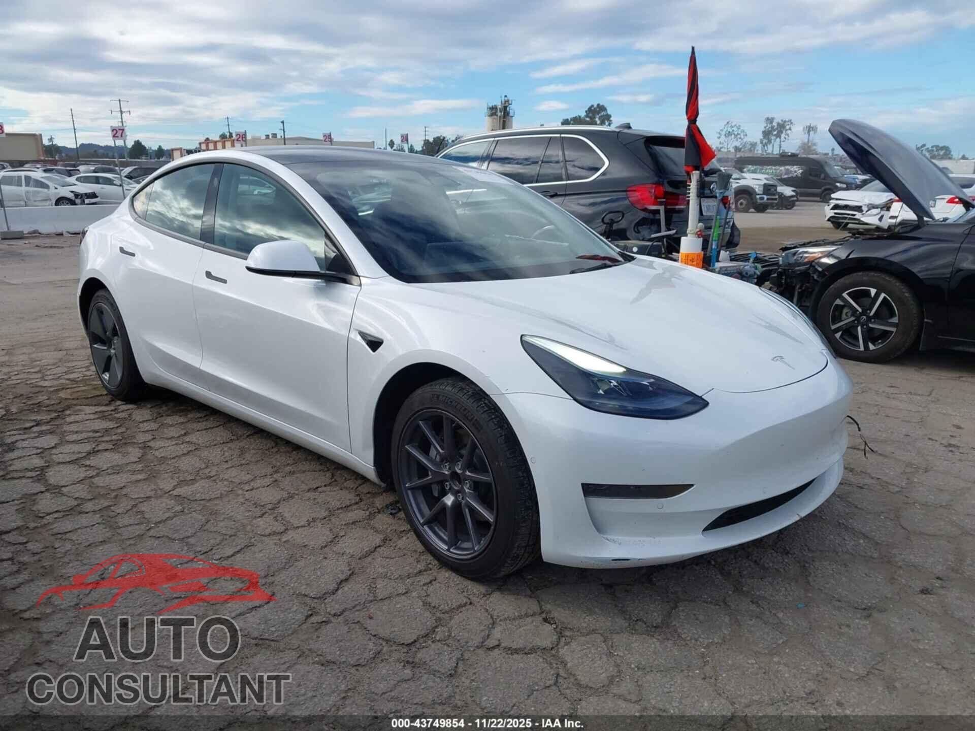 TESLA MODEL 3 2021 - 5YJ3E1EA3MF091133