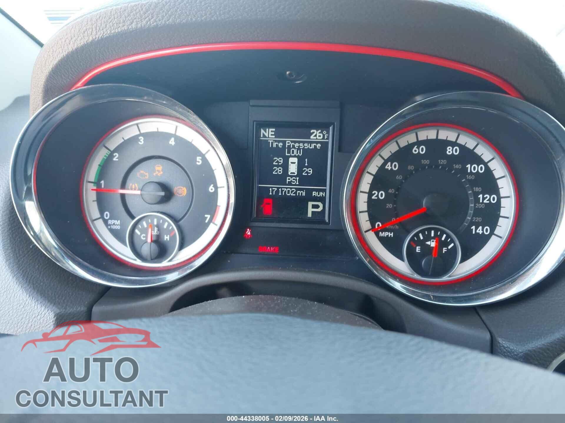 DODGE DURANGO 2012 - 1C4RDJDG9CC100528