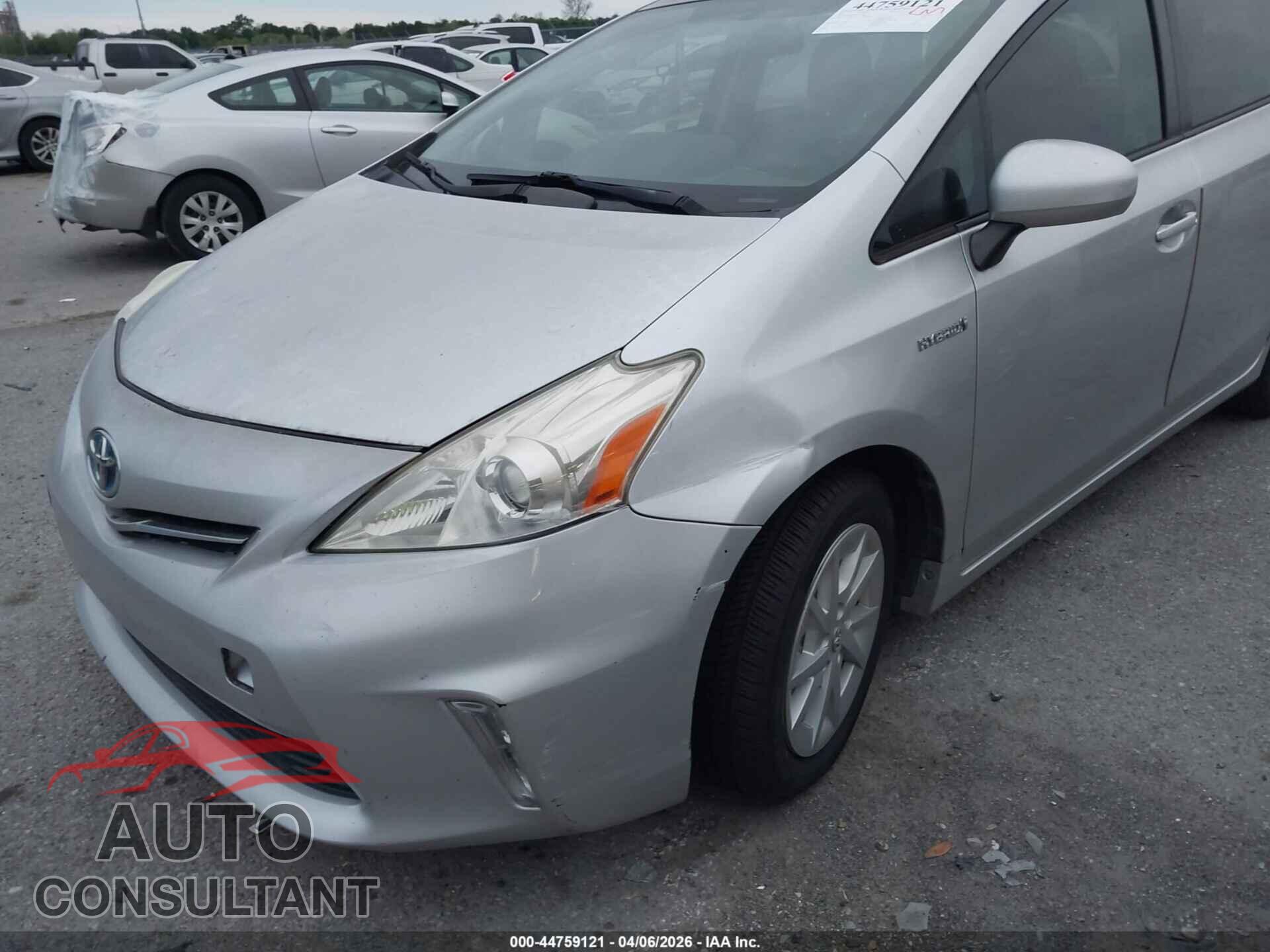 TOYOTA PRIUS V 2012 - JTDZN3EU8C3114661