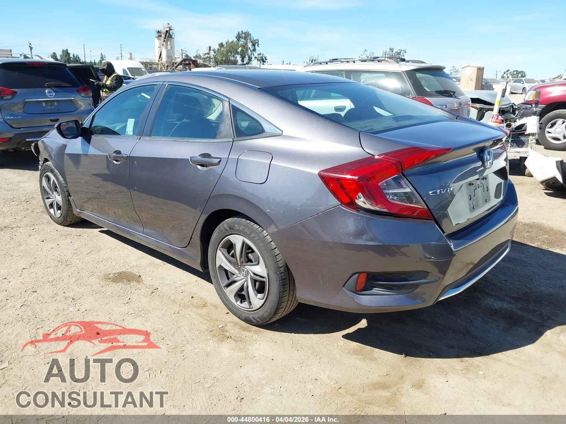 HONDA CIVIC 2019 - 2HGFC2F65KH566633