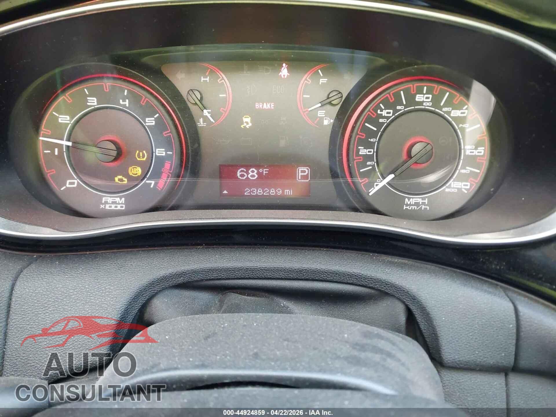 DODGE DART 2013 - 1C3CDFBA6DD194630