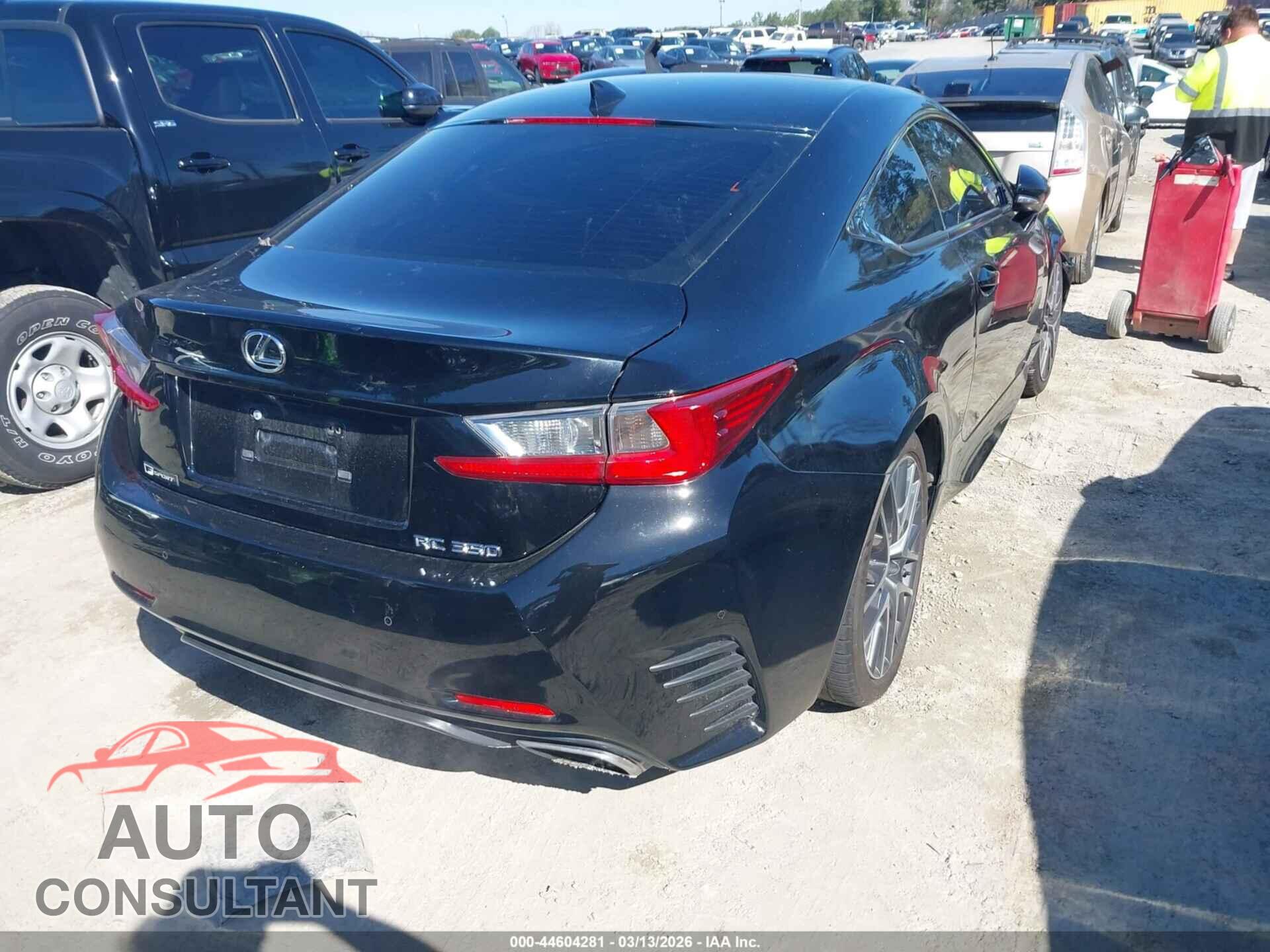 LEXUS RC 350 2015 - JTHHE5BC5F5005729