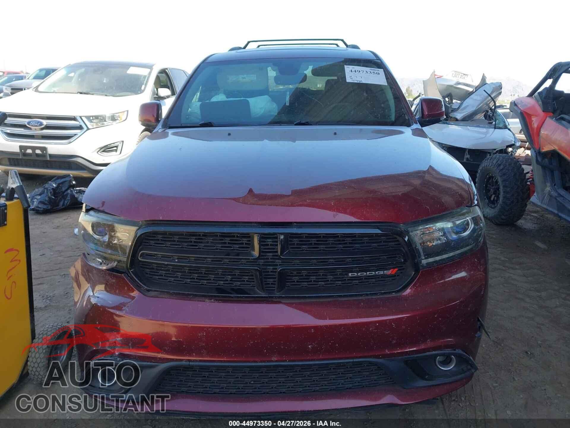 DODGE DURANGO 2017 - 1C4RDHDG1HC827162