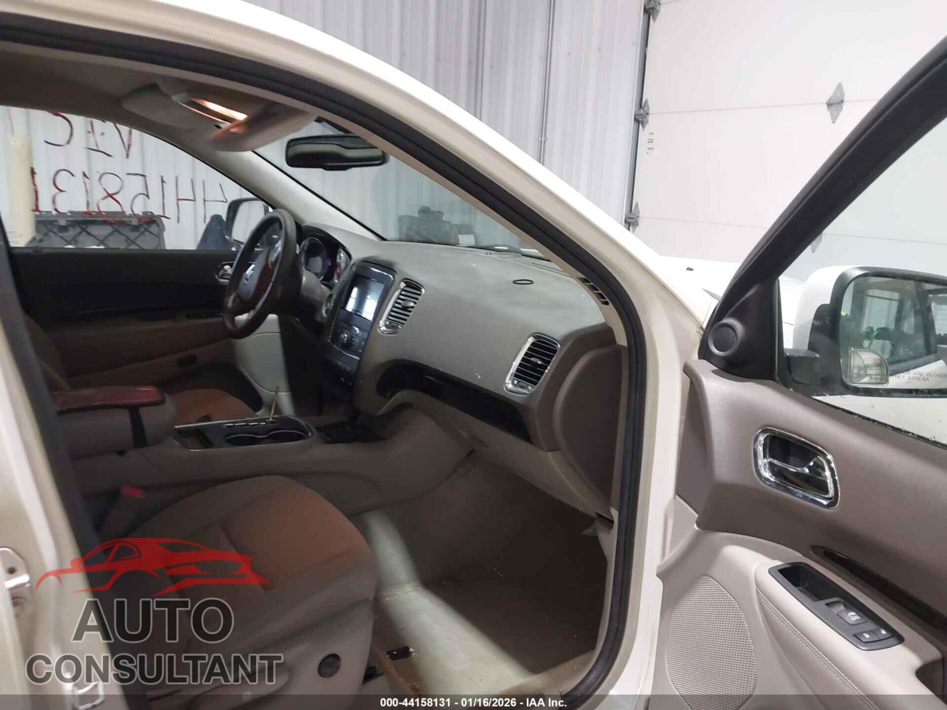 DODGE DURANGO 2012 - 1C4RDJDG8CC308593
