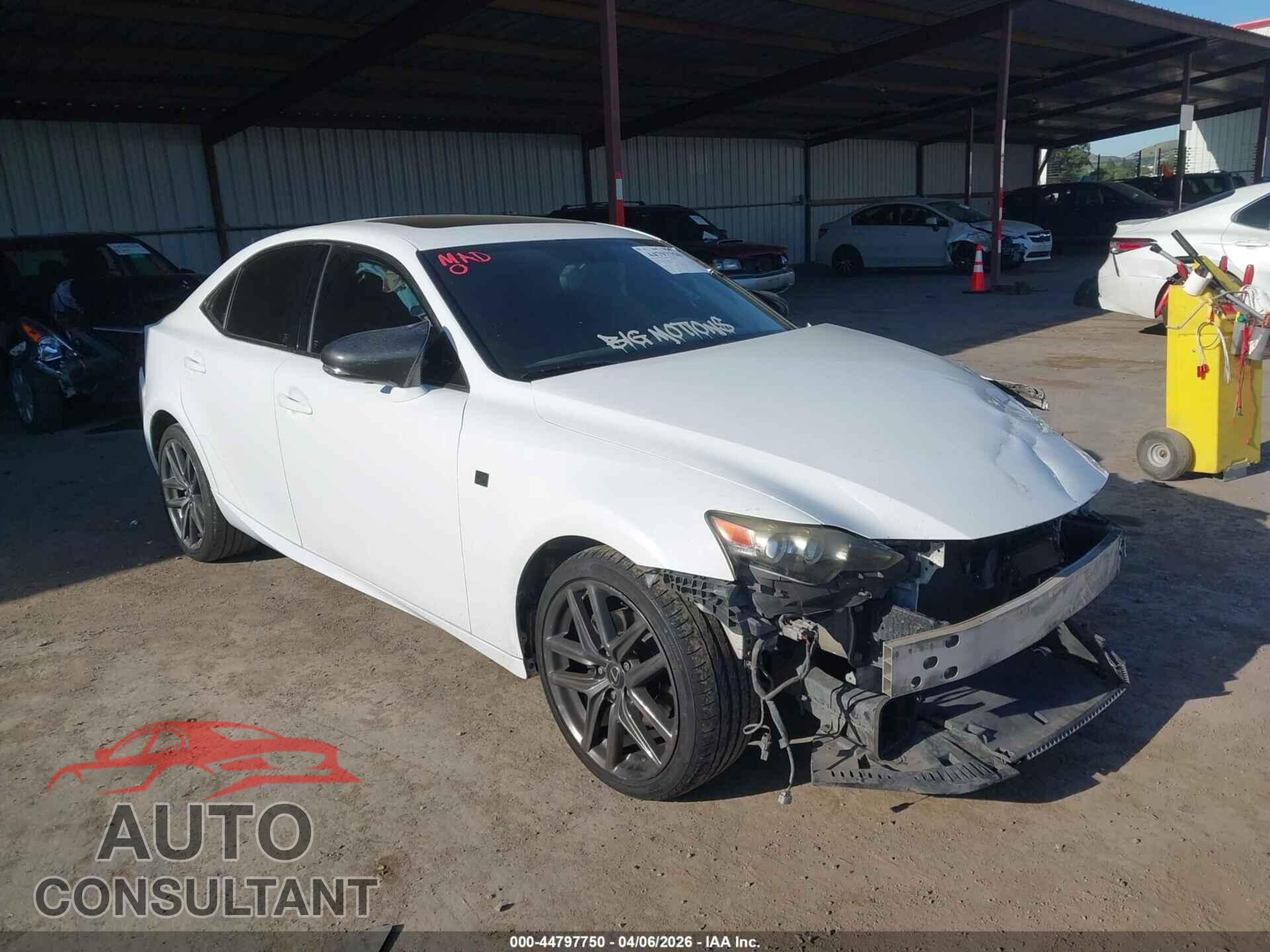 LEXUS IS 250 2014 - JTHBF1D27E5016858