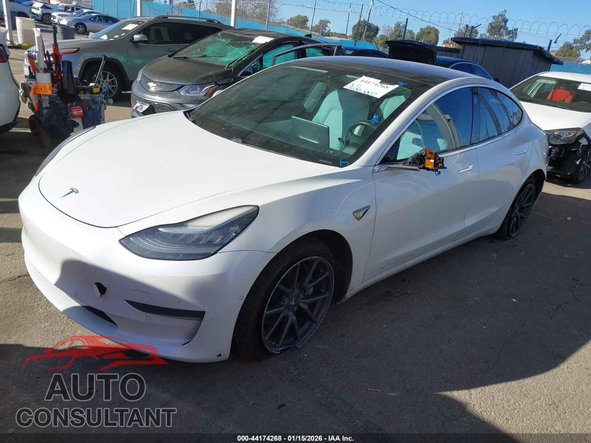 TESLA MODEL 3 2019 - 5YJ3E1EA9KF509210