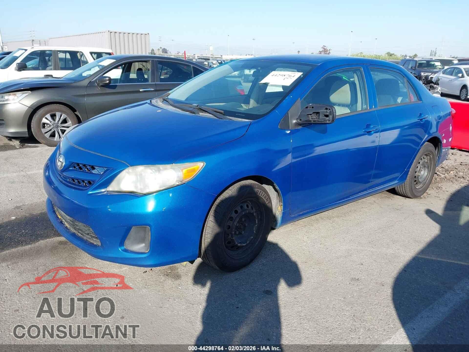 TOYOTA COROLLA 2012 - 5YFBU4EE2CP024478
