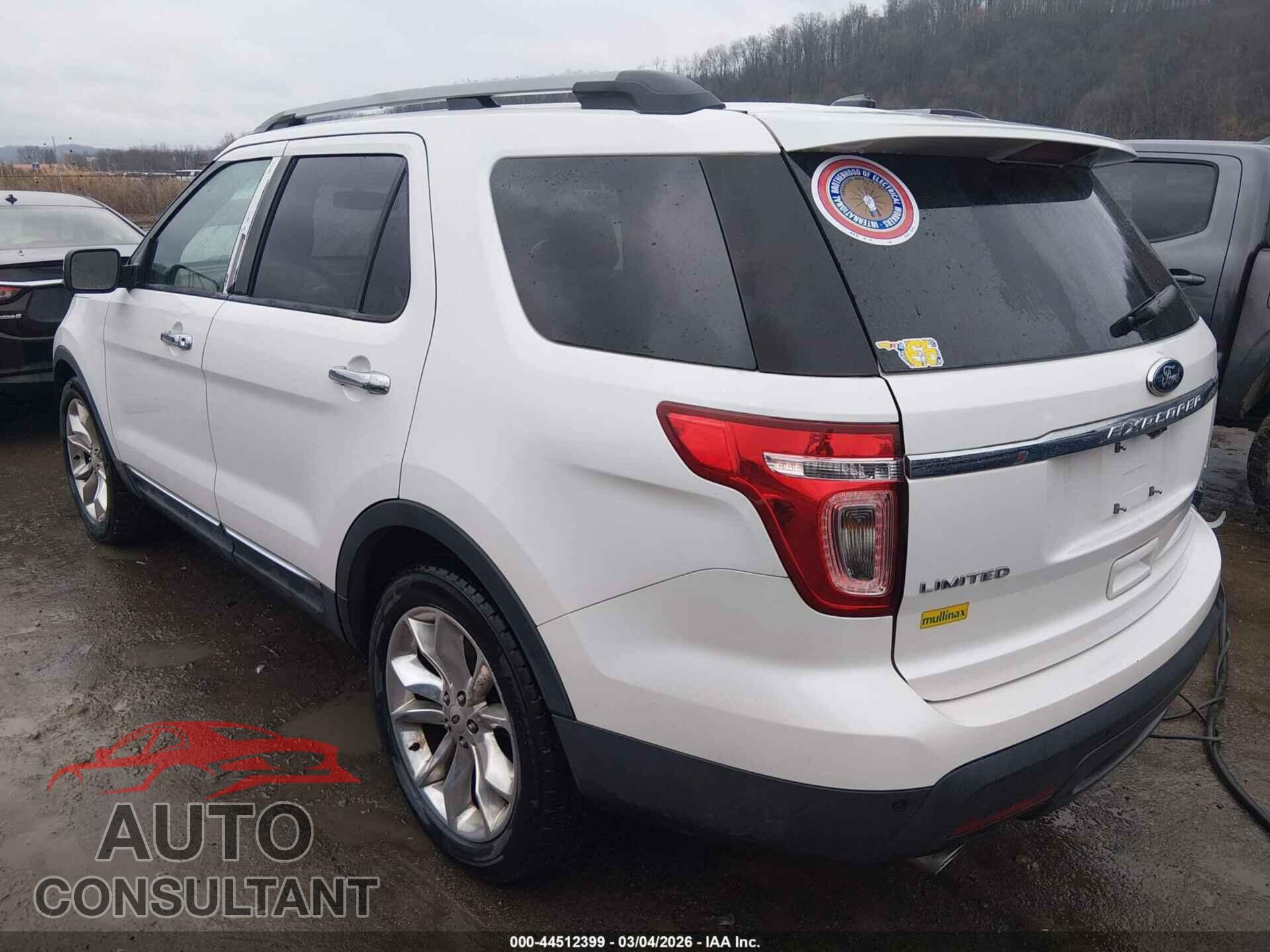 FORD EXPLORER 2013 - 1FM5K7F82DGB42493