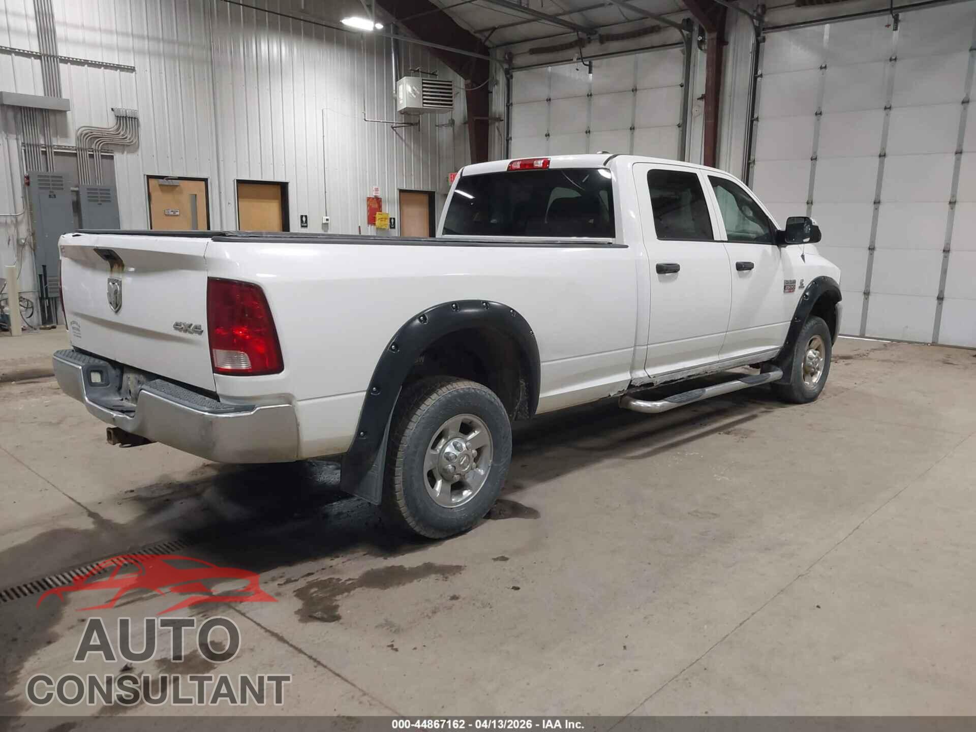 DODGE RAM 2500 2010 - 3D7UT2CL2AG129399