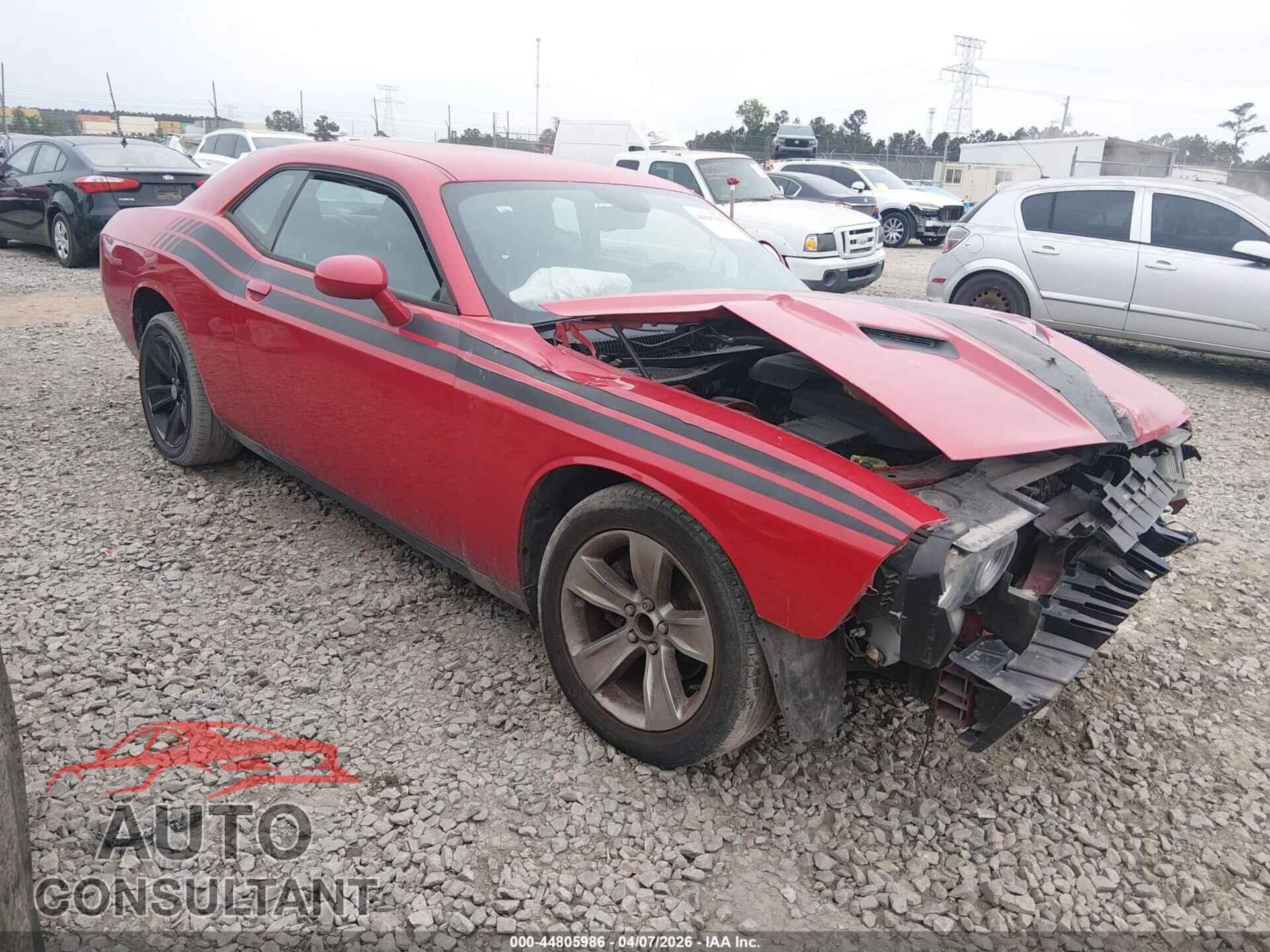 DODGE CHALLENGER 2016 - 2C3CDZAG2GH290043