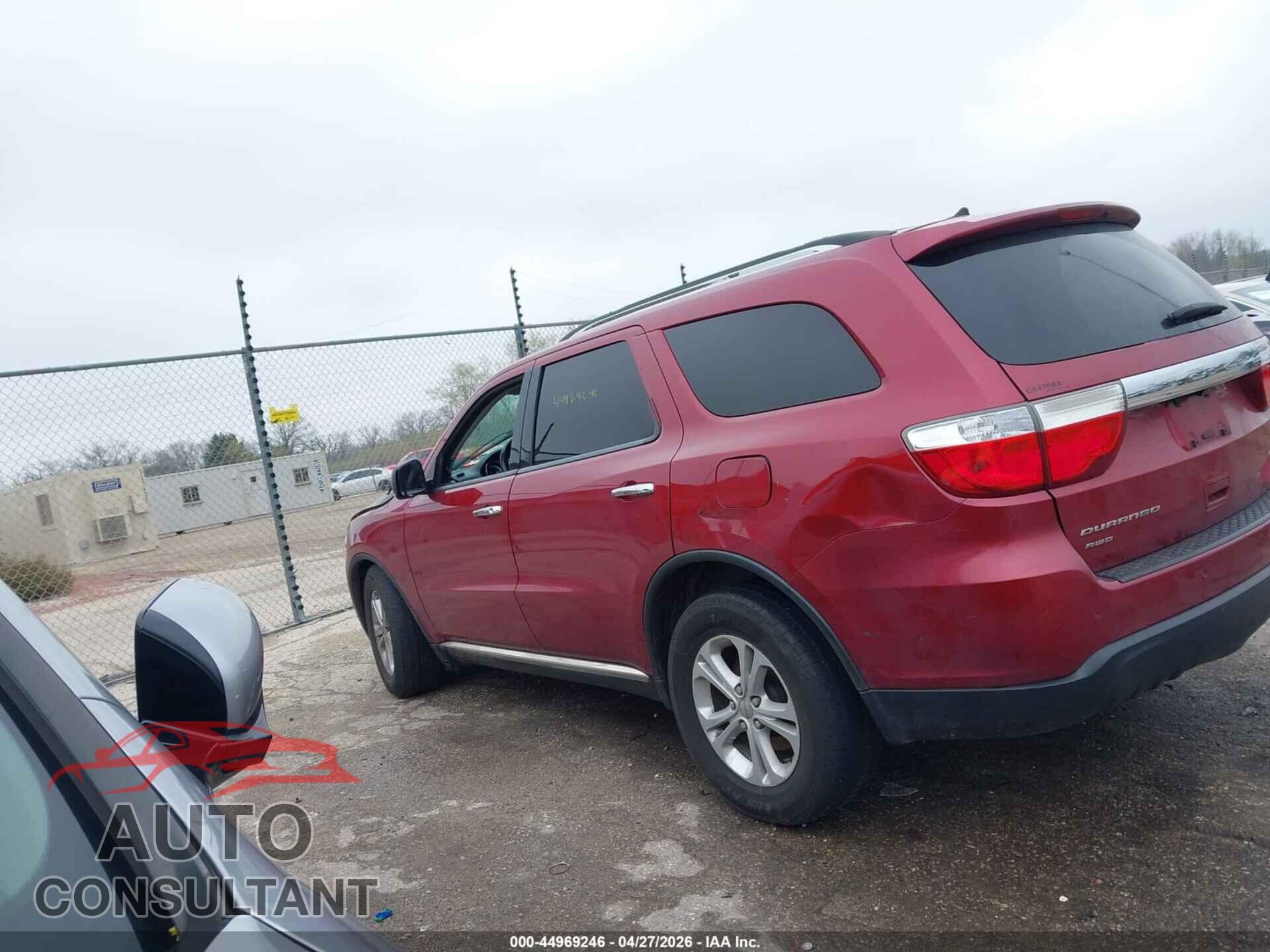DODGE DURANGO 2013 - 1C4RDJDG6DC616623