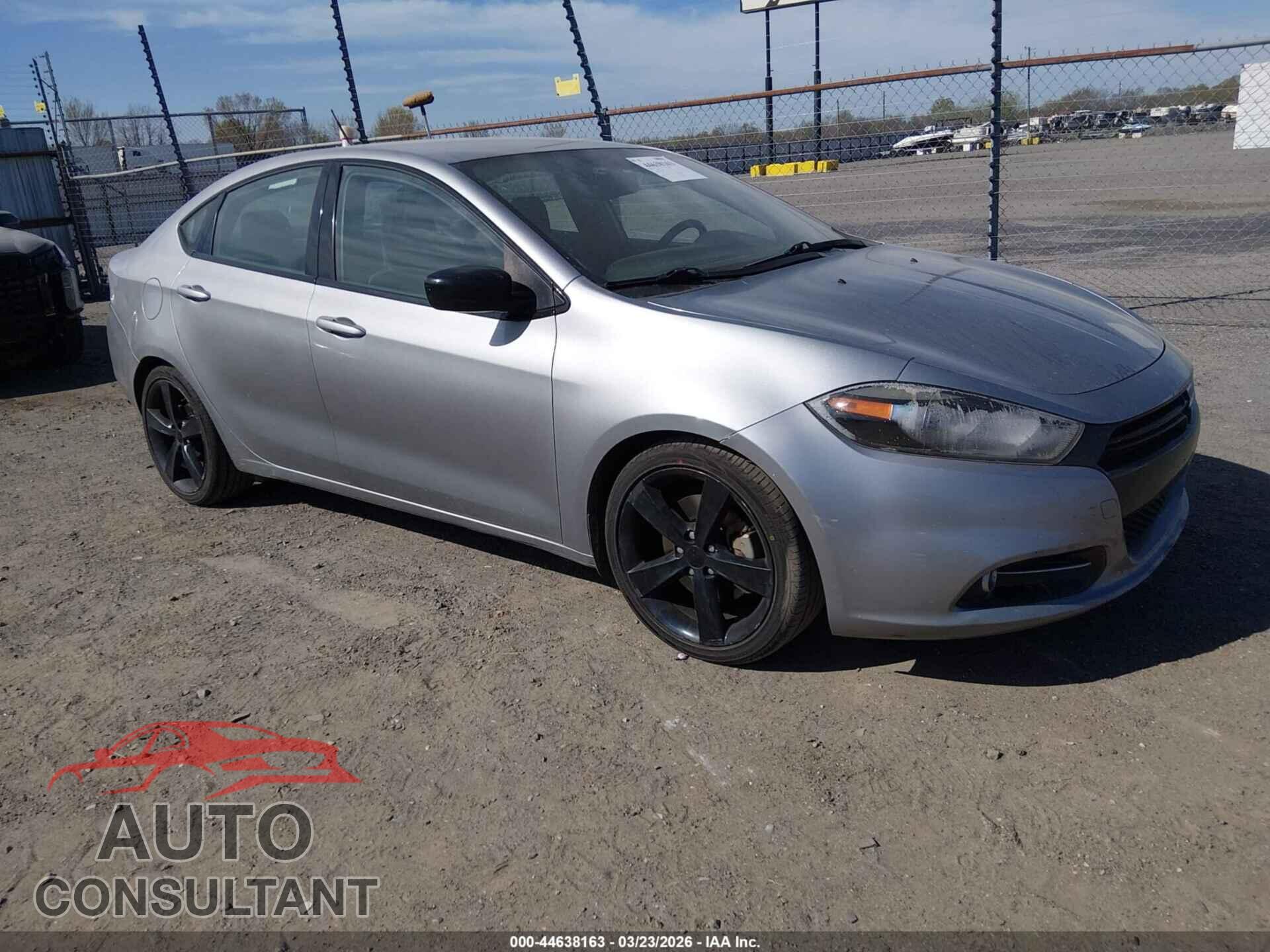 DODGE DART 2014 - 1C3CDFBB3ED906862