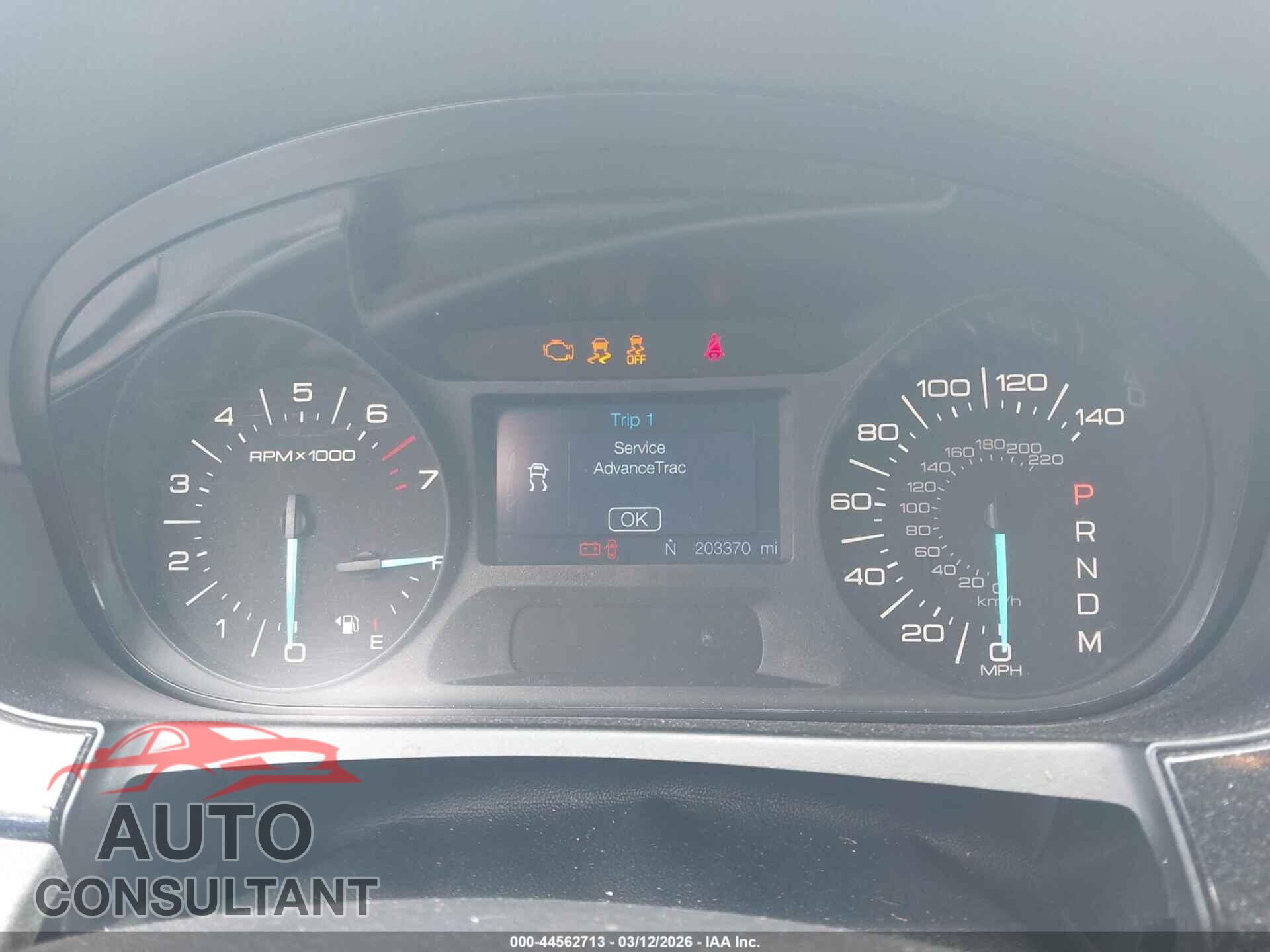 FORD EDGE 2012 - 2FMDK3GCXCBA11342
