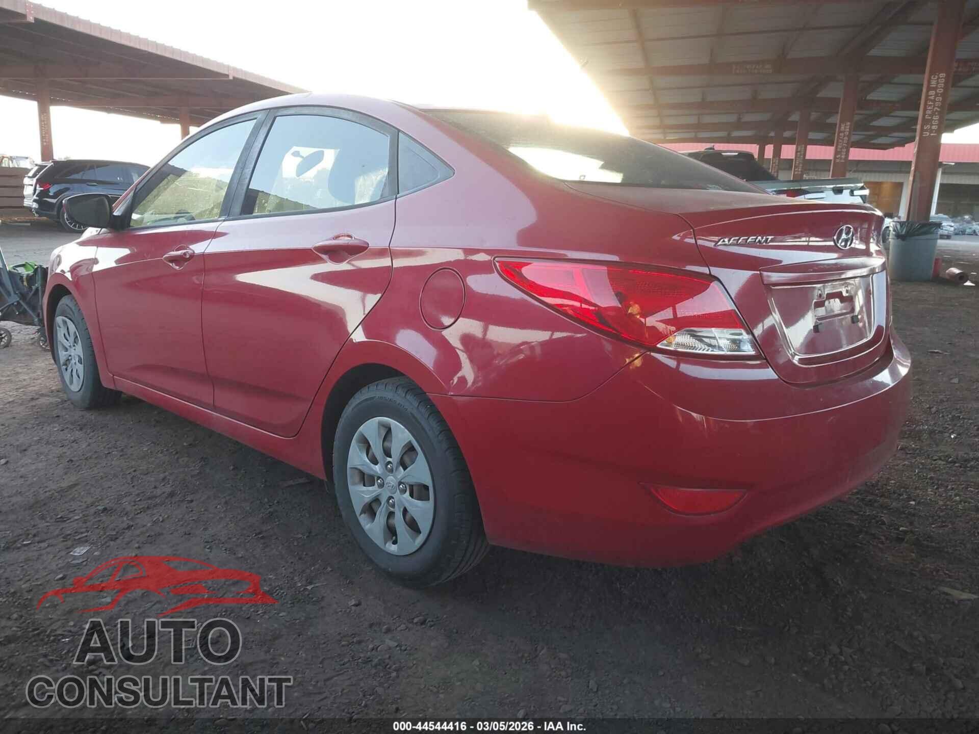 HYUNDAI ACCENT 2016 - KMHCT4AE6GU121703