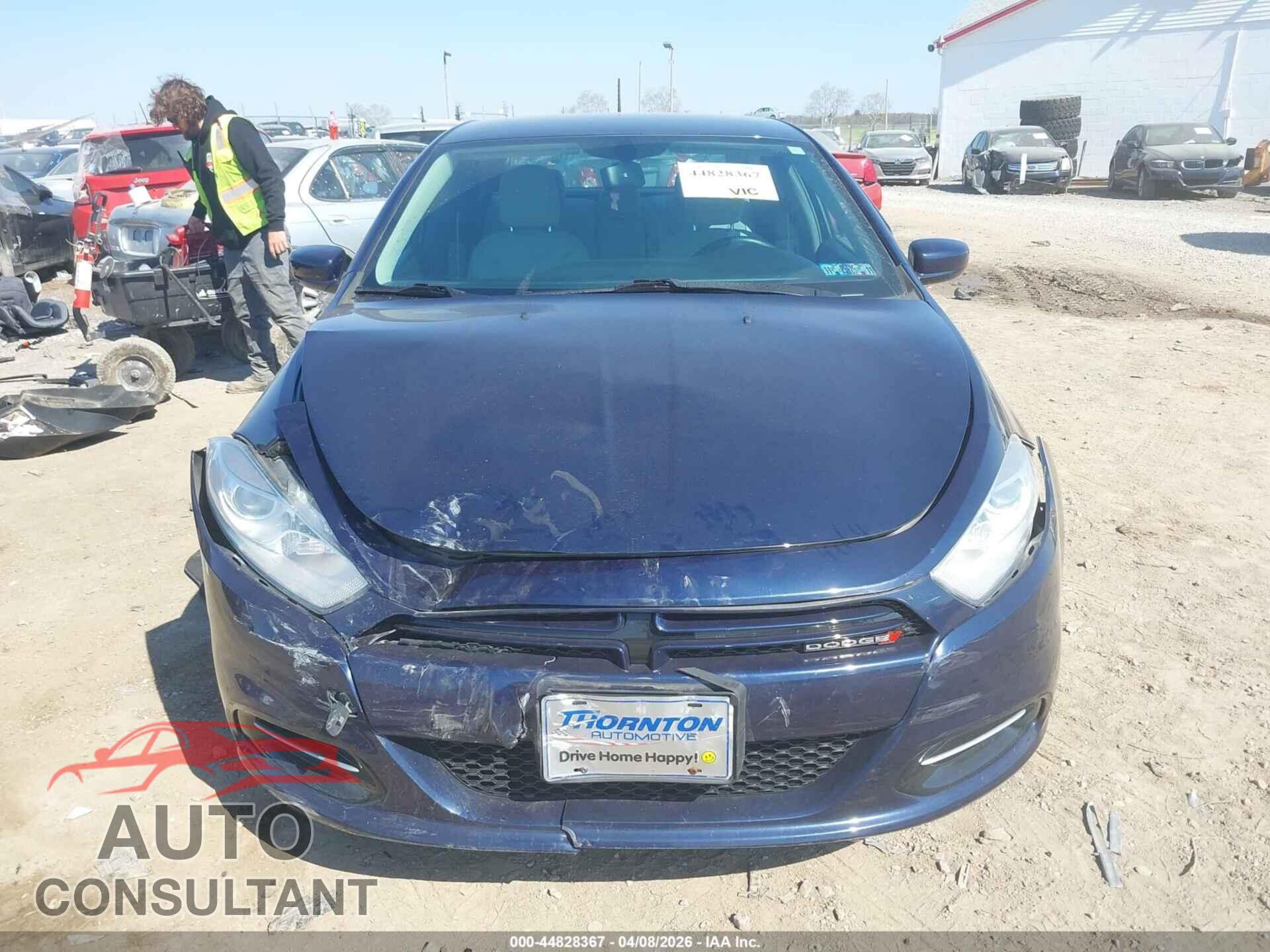 DODGE DART 2013 - 1C3CDFBA5DD136704