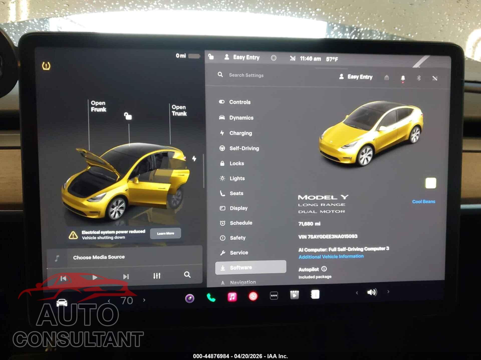 TESLA MODEL Y 2022 - 7SAYGDEE3NA015093