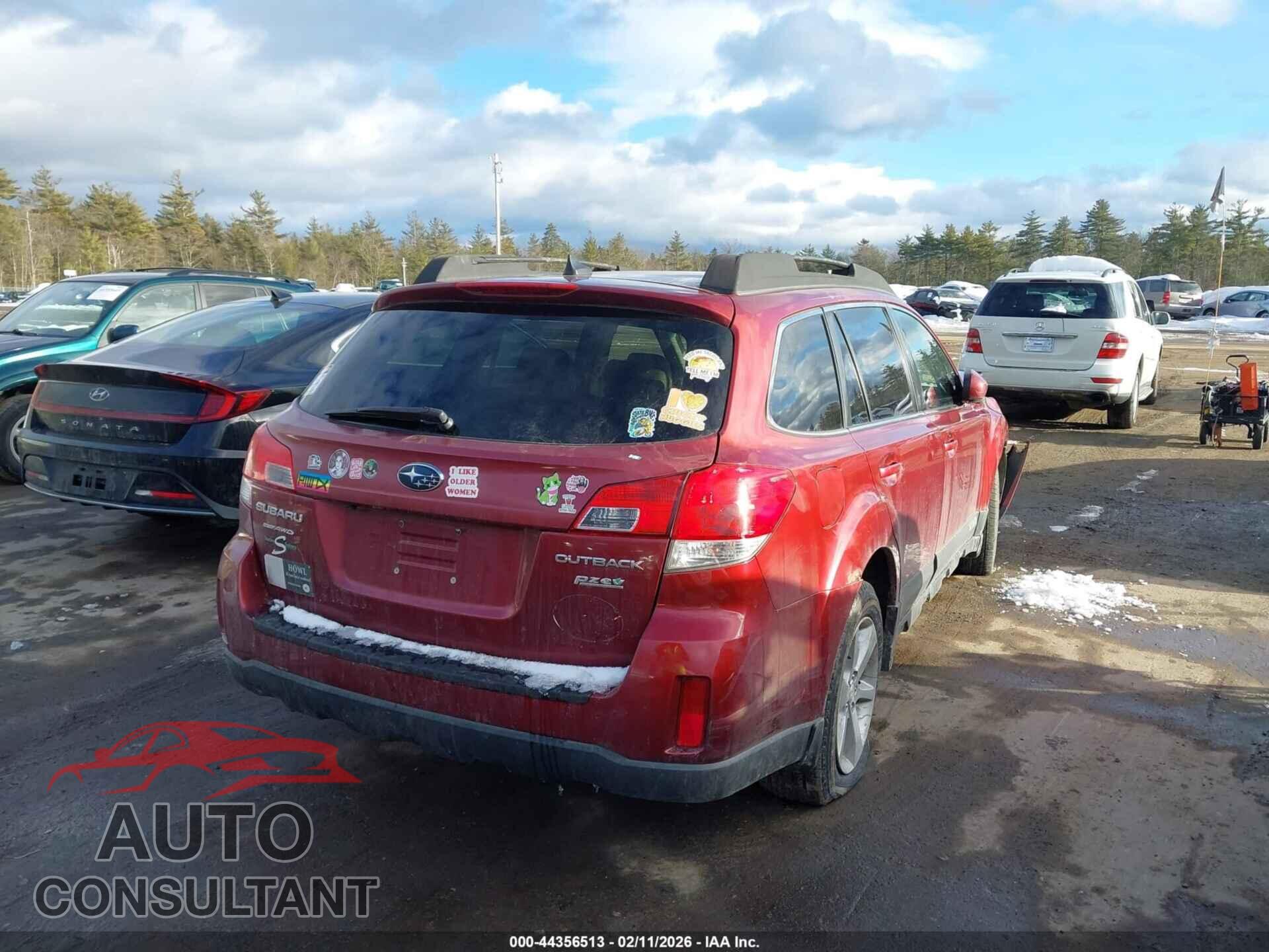 SUBARU OUTBACK 2014 - 4S4BRBLC4E3239214