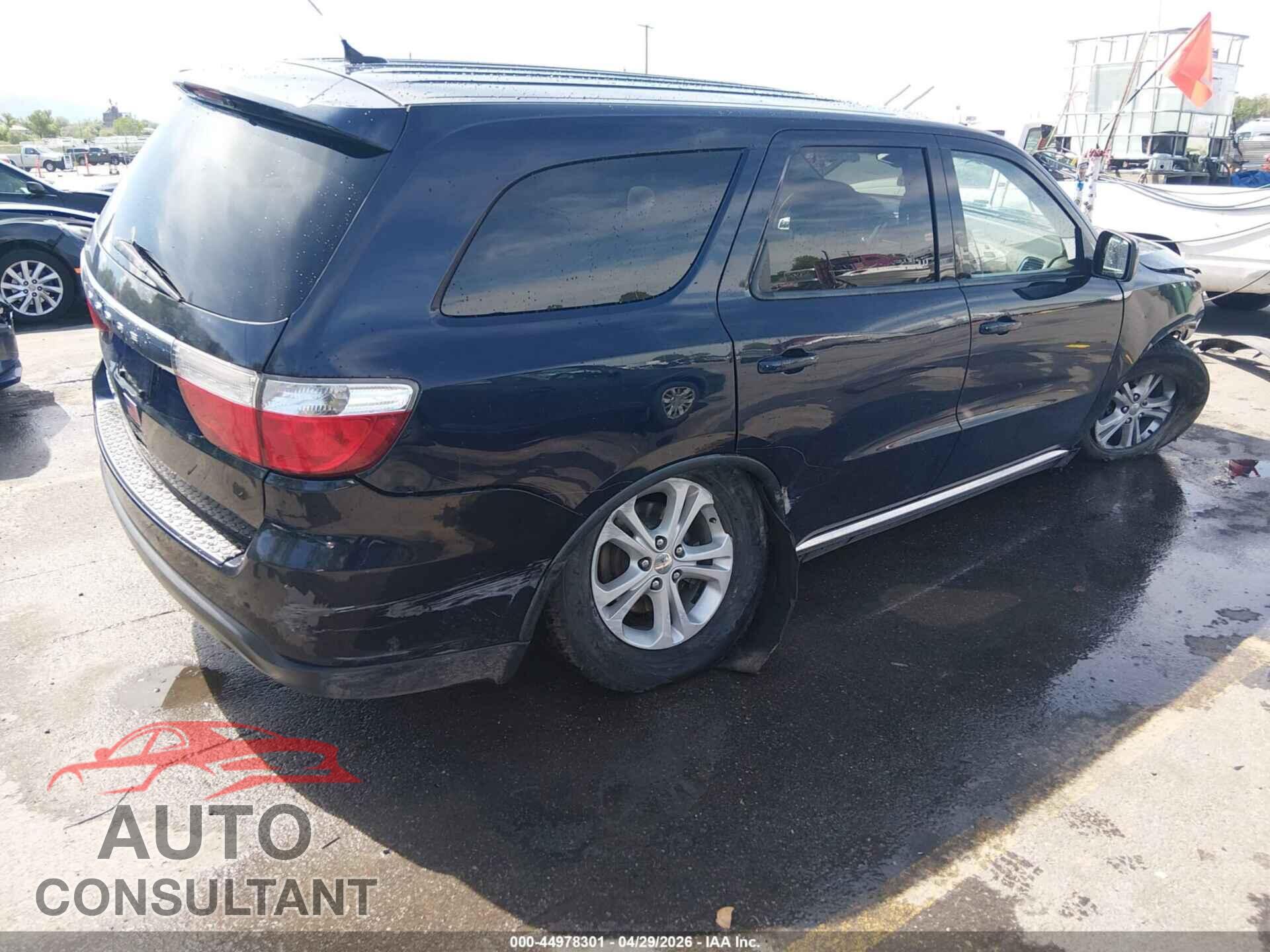 DODGE DURANGO 2012 - 1C4RDJAG0CC212834