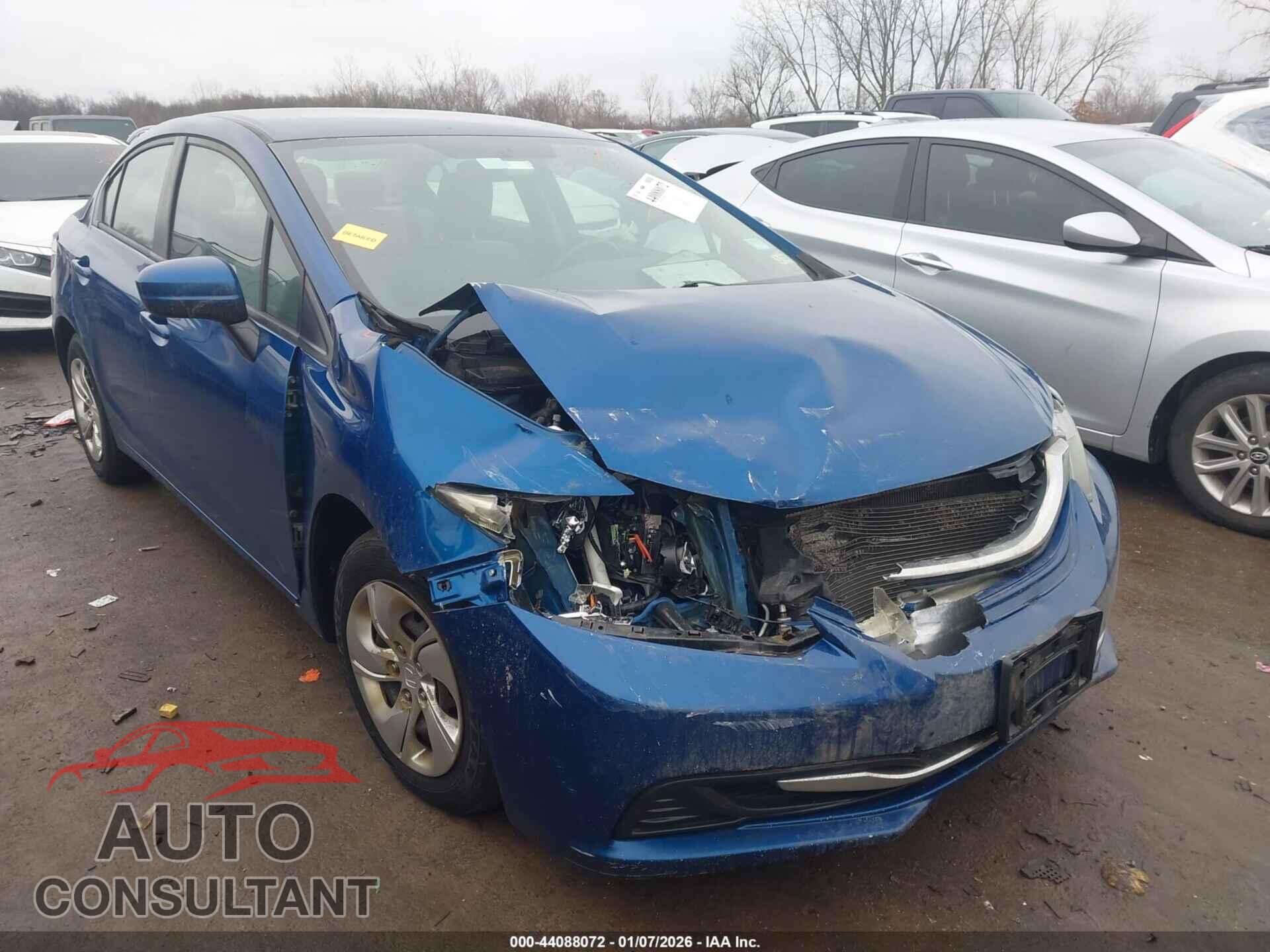 HONDA CIVIC 2014 - 2HGFB2F59EH553477