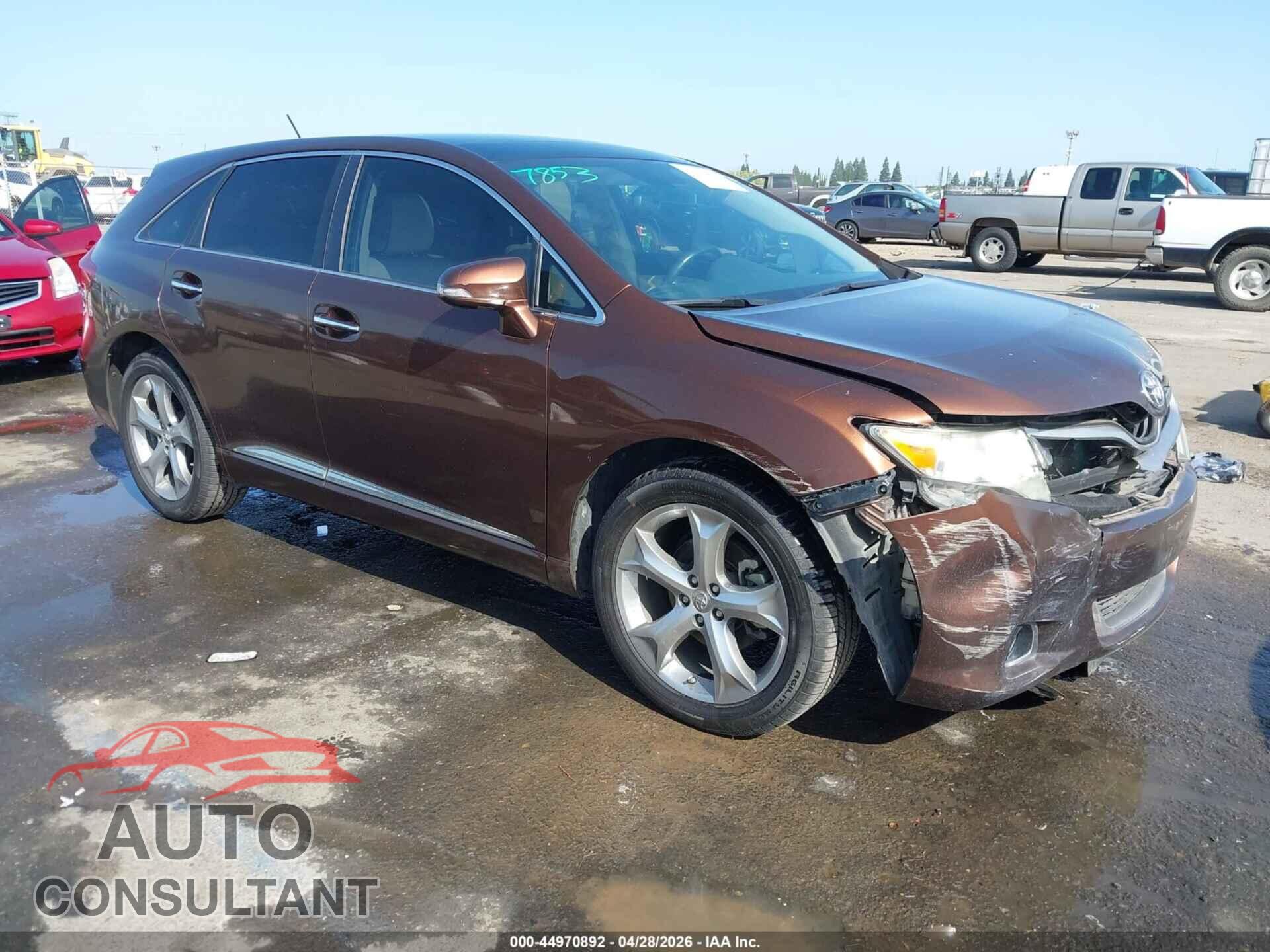 TOYOTA VENZA 2013 - 4T3ZK3BB6DU055135