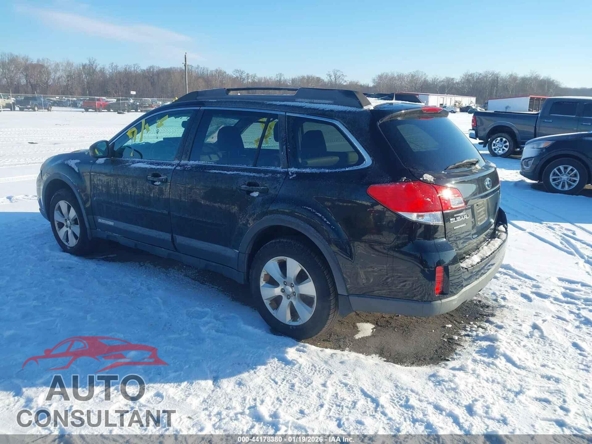 SUBARU OUTBACK 2011 - 4S4BRDKC6B2394832