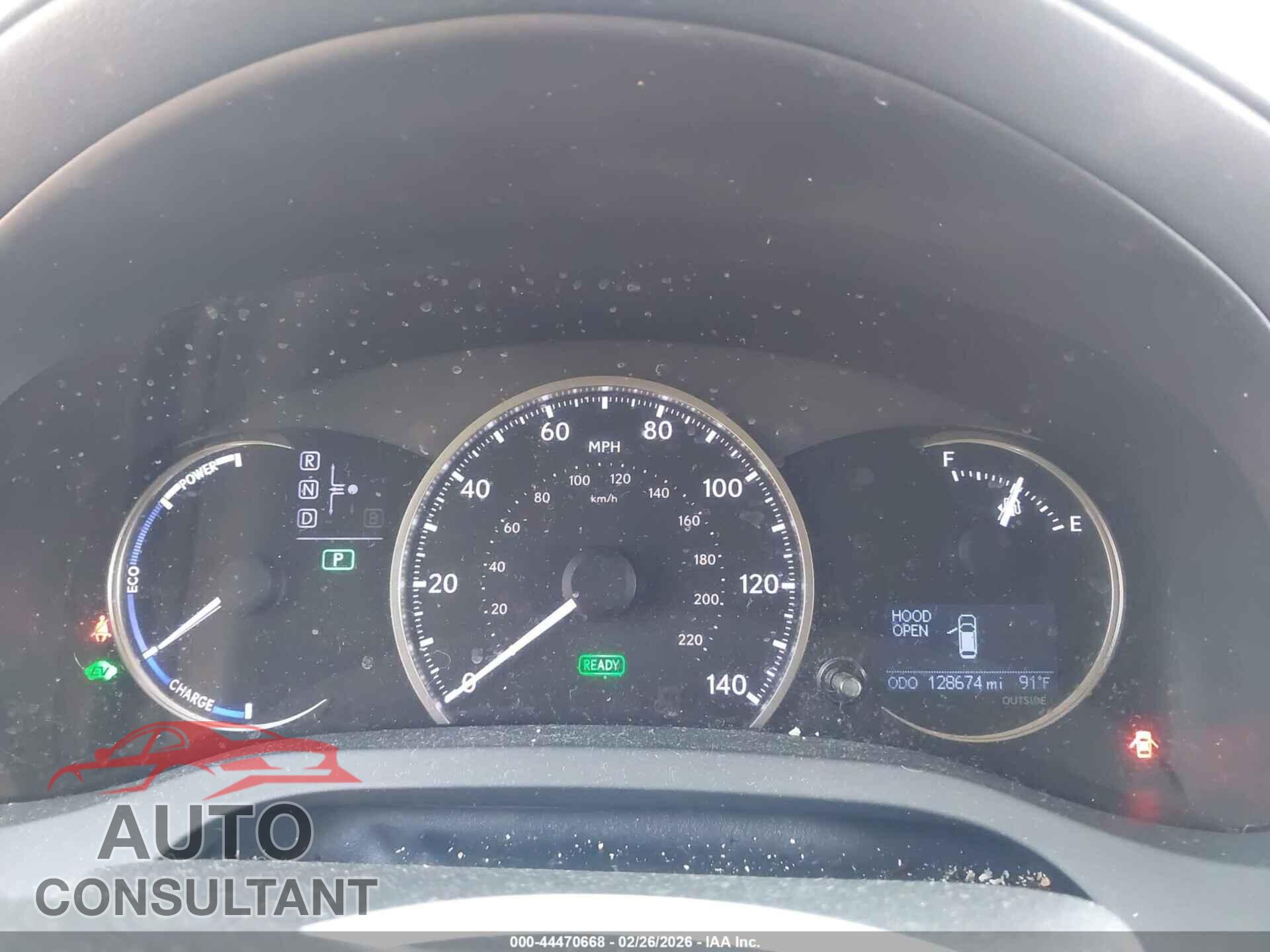 LEXUS CT 200H 2014 - JTHKD5BH8E2186605