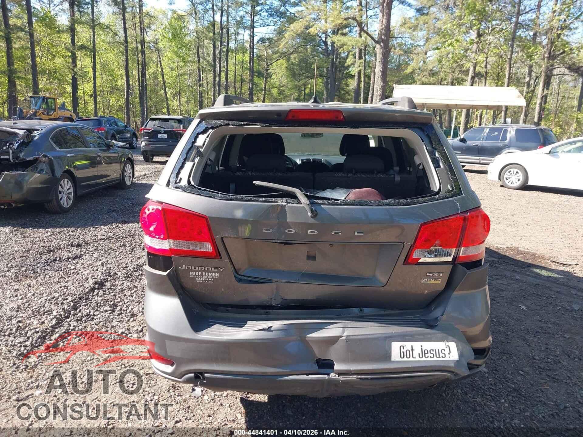 DODGE JOURNEY 2012 - 3C4PDCBG1CT387258