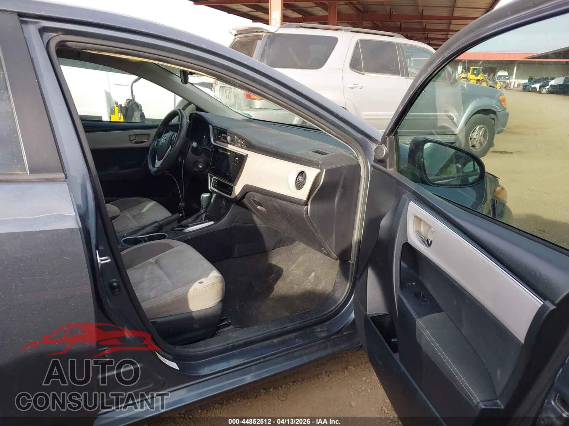 TOYOTA COROLLA 2017 - 2T1BURHE4HC869896